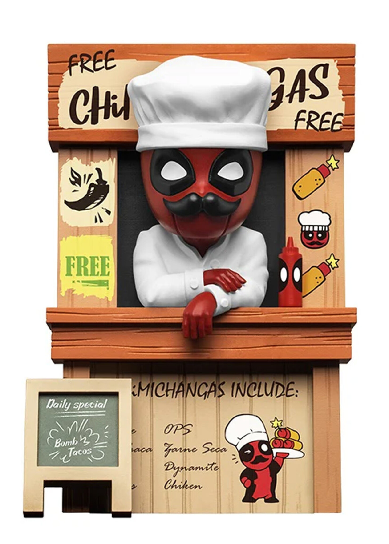 Deadpool Action Heroes Figure Chimichangas