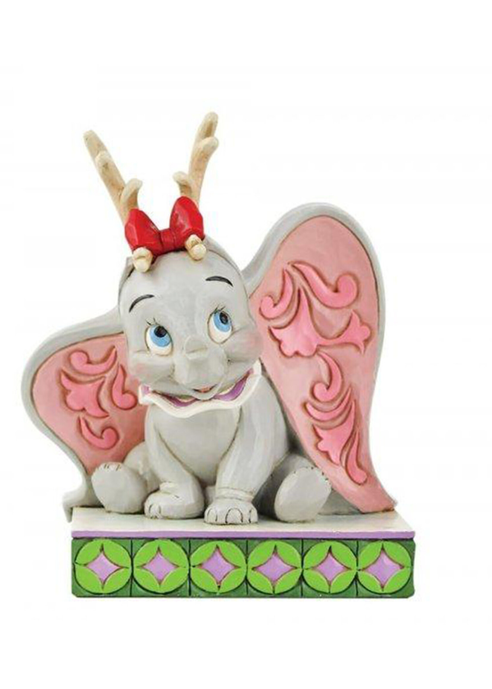 DISNEY  Santa's Cheerful Statue Enesco '10X10CM'