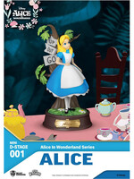 Disney Alice Statue Mini  Diorama 10cm