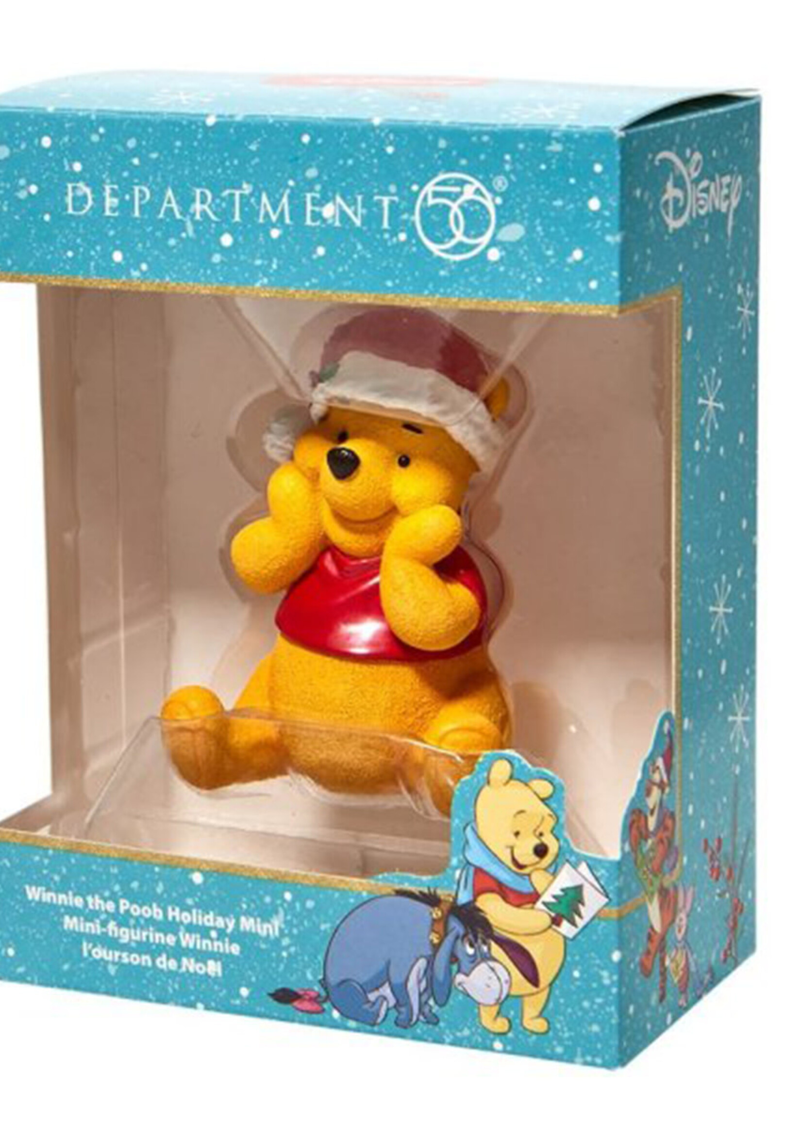 Disney Holiday Winnie The Pooh Figure Enesco