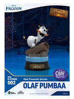 Disney Frozen Olaf Mini PVC Diorama Lion King Pumbaa