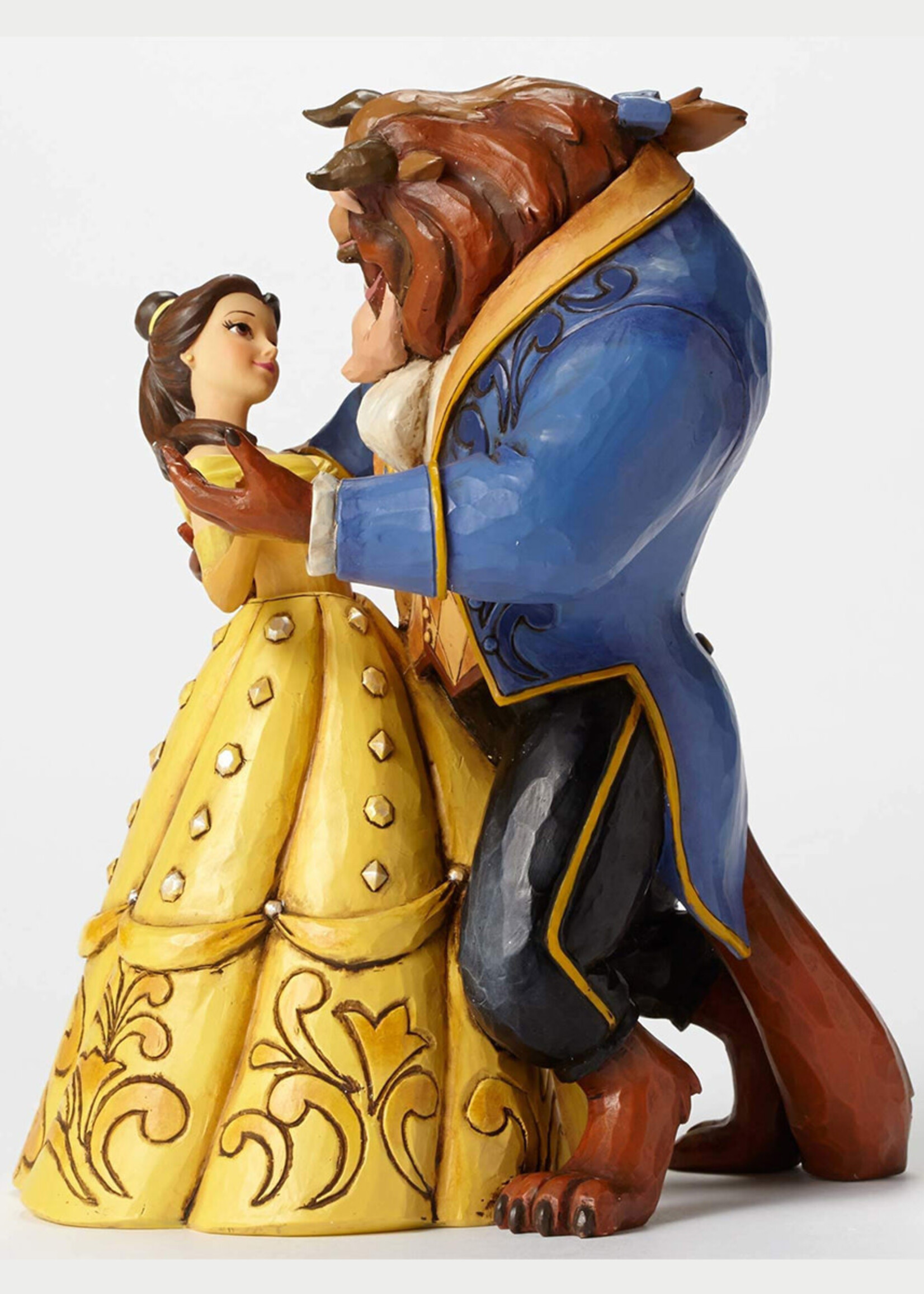 DISNEY TRADITIONS  Belle And Beast Dancing Couole (25th)