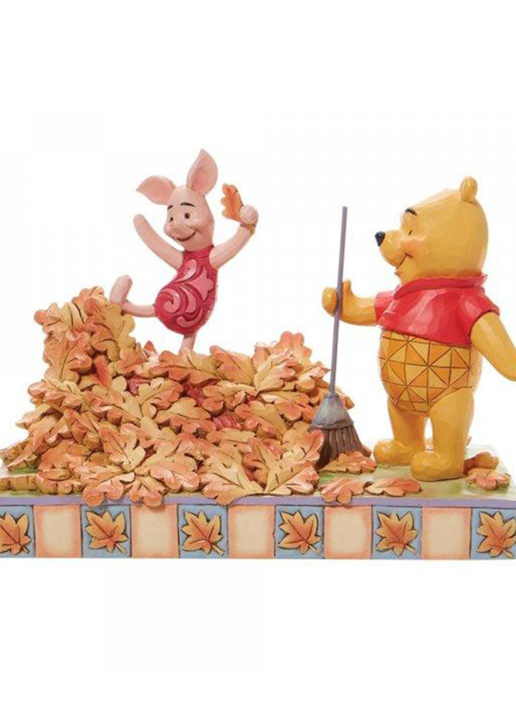 DISNEY traditions  Jumping Into Fall  Statuette '14X9