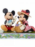 DISNEY TRADITIONS  Mickey And  Minnie Easter '11.5X7X13.5C
