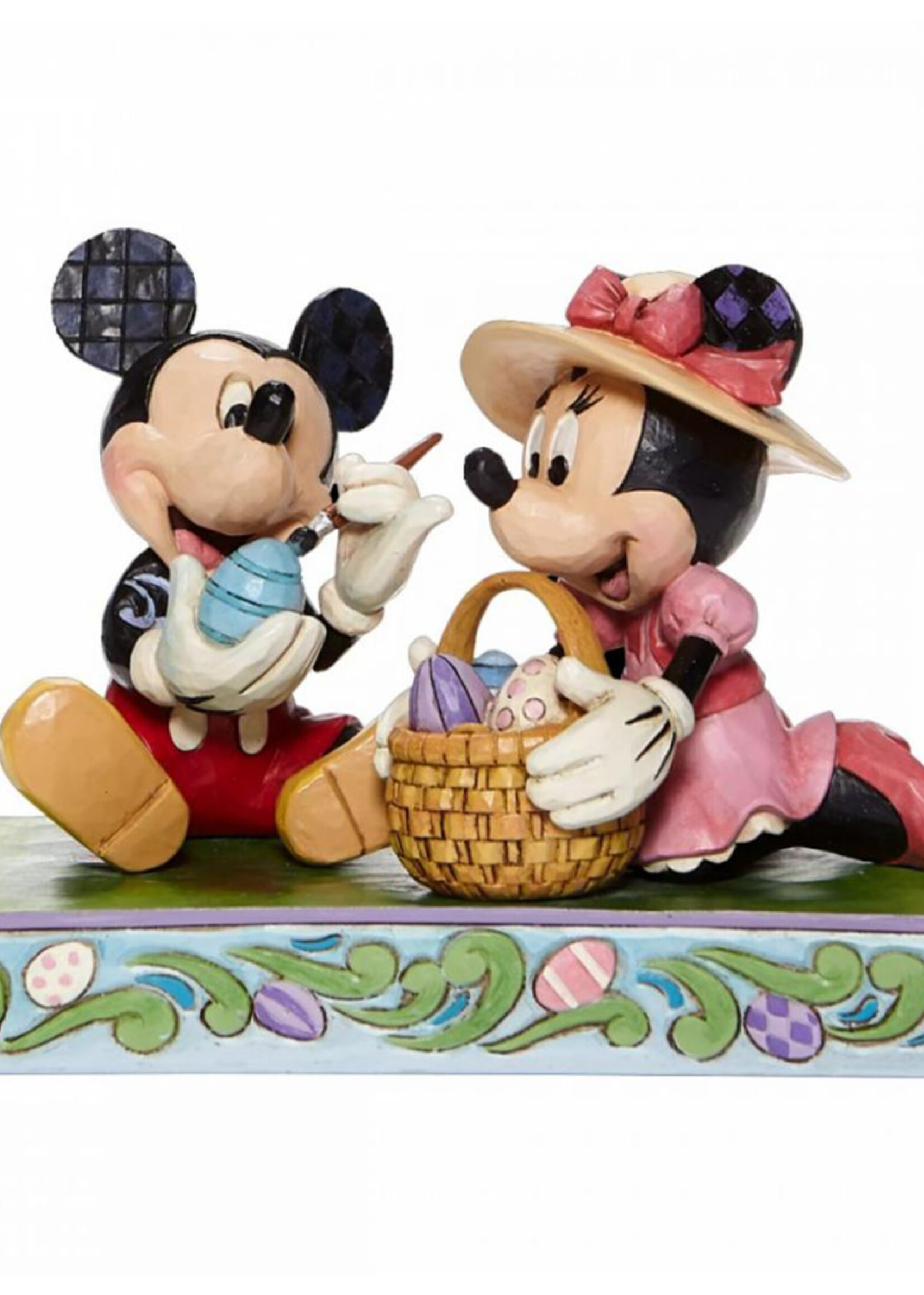 DISNEY TRADITIONS  Mickey And  Minnie Easter '11.5X7X13.5C