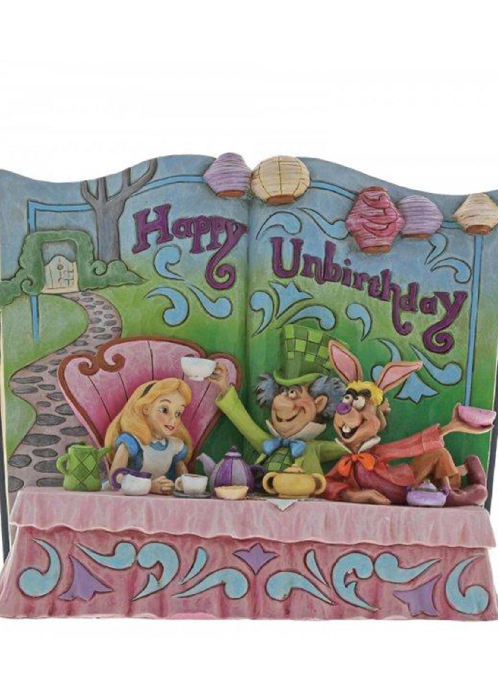 DISNEY TRADITIONS  Storybook Alice In Wonderland