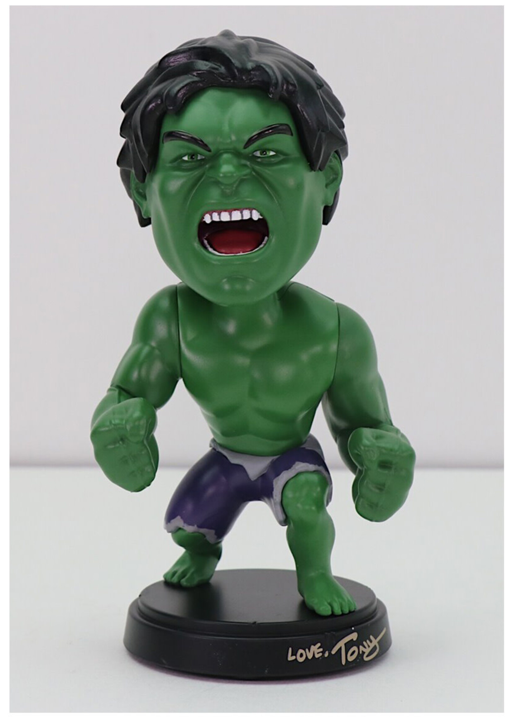 Hulk Love Tony Bobble Head  13cm