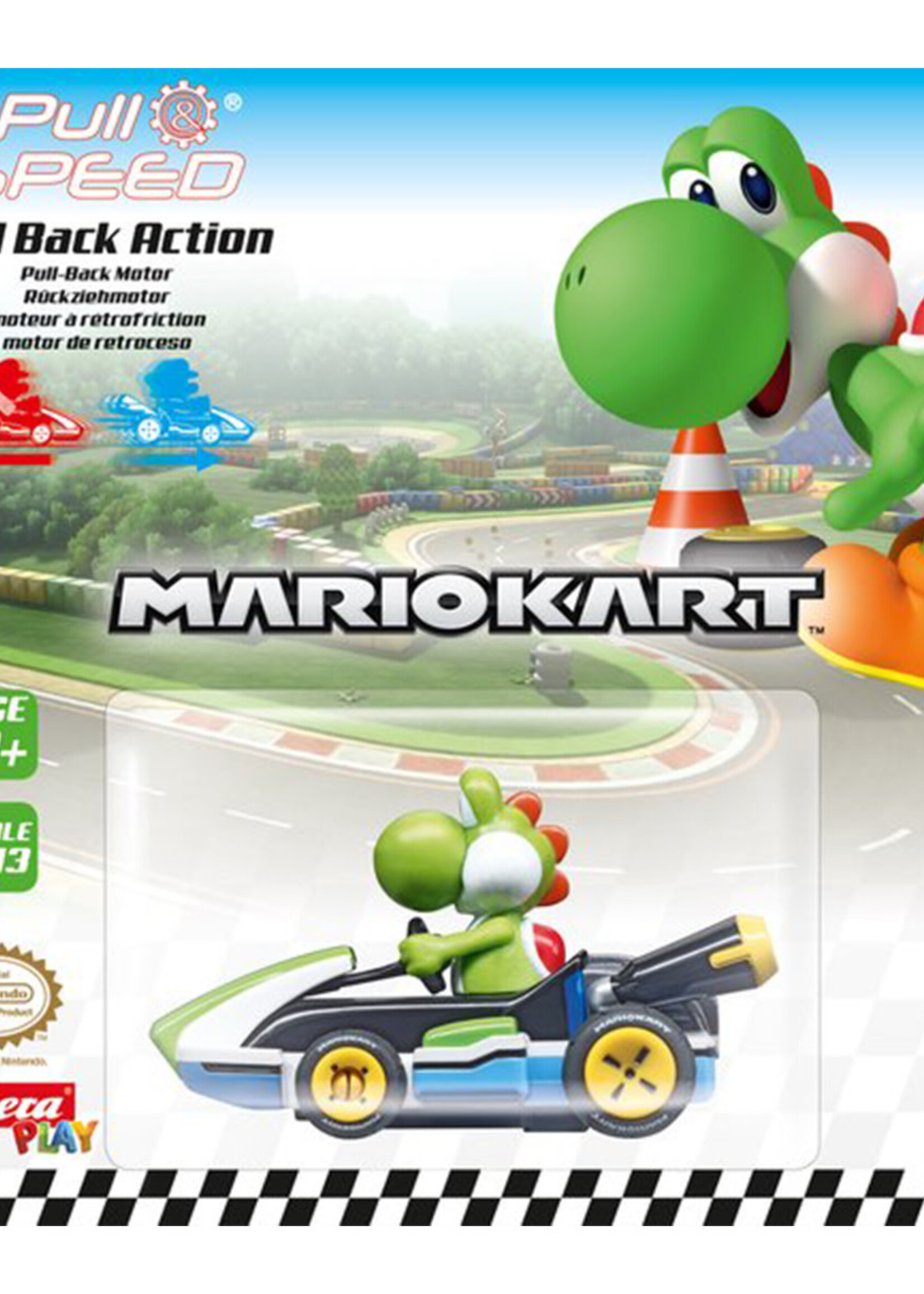 Mario Kart Pull Back Action Yoshi