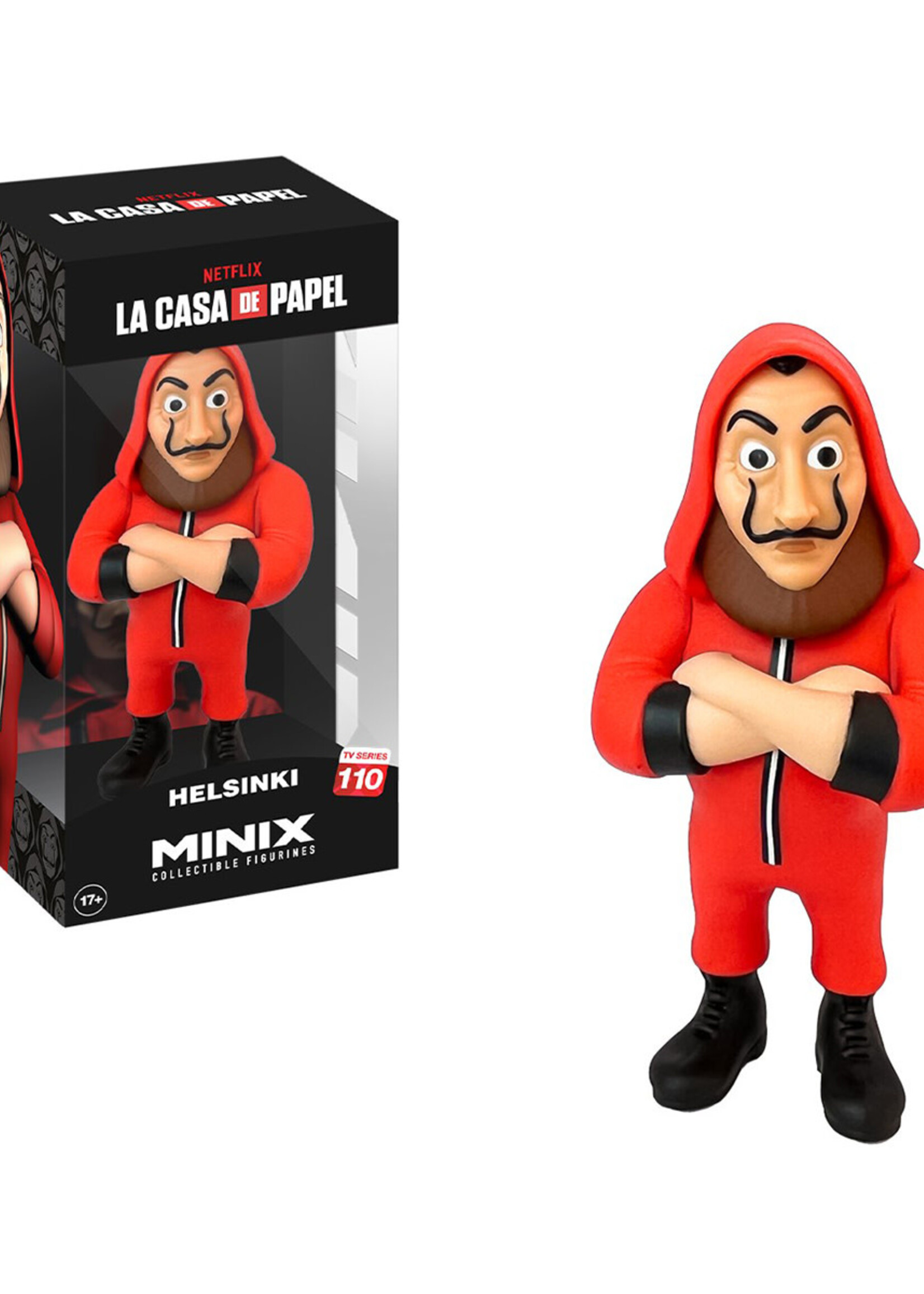 Money Heist Helsinki With Mask  Figure Minix 12cm
