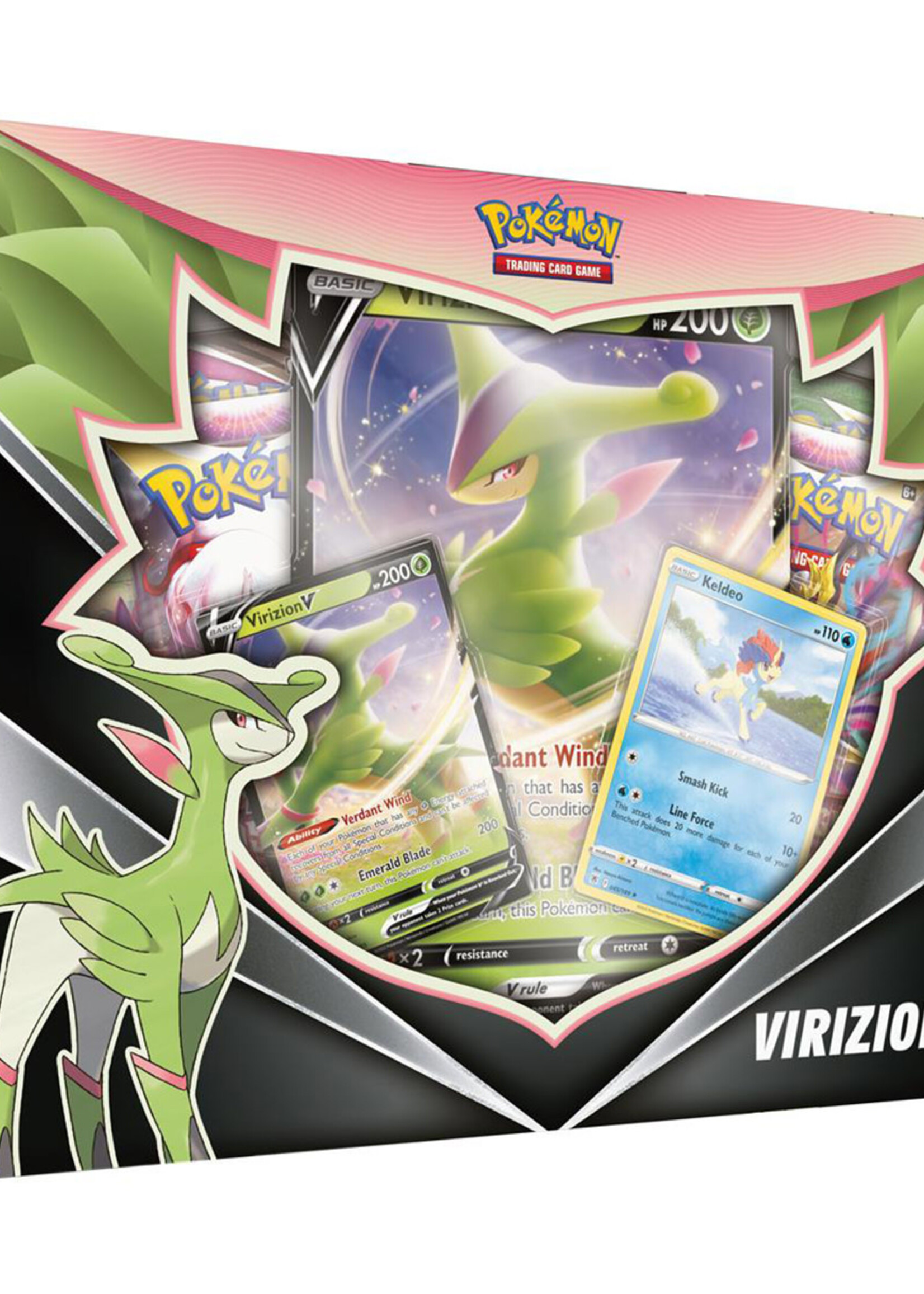 Pokémon Sword & Shield Virizion V Box