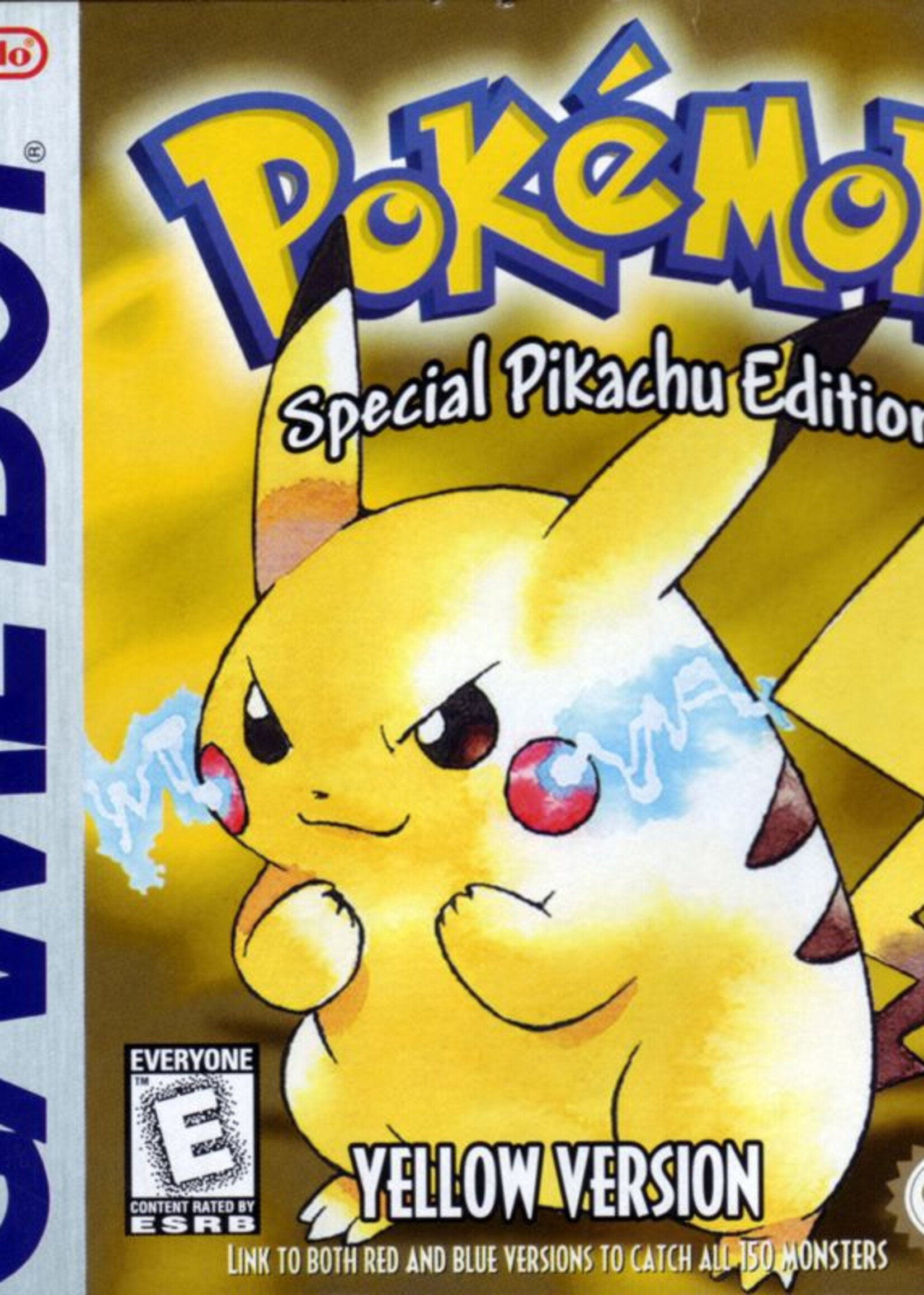 Pokémon Yellow Version (USA Region) GB