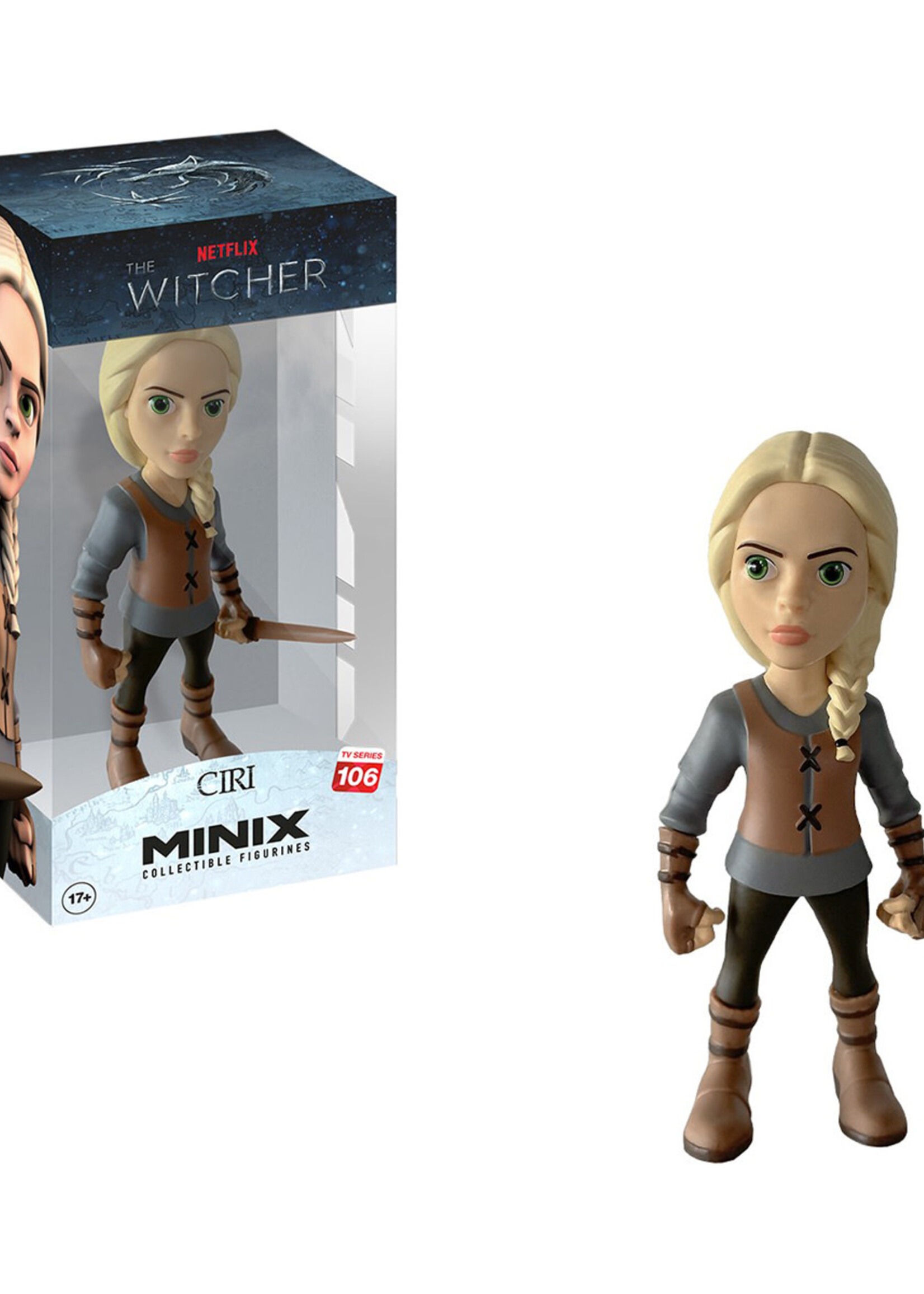 The Witcher Ciri Figure Minix 12cm