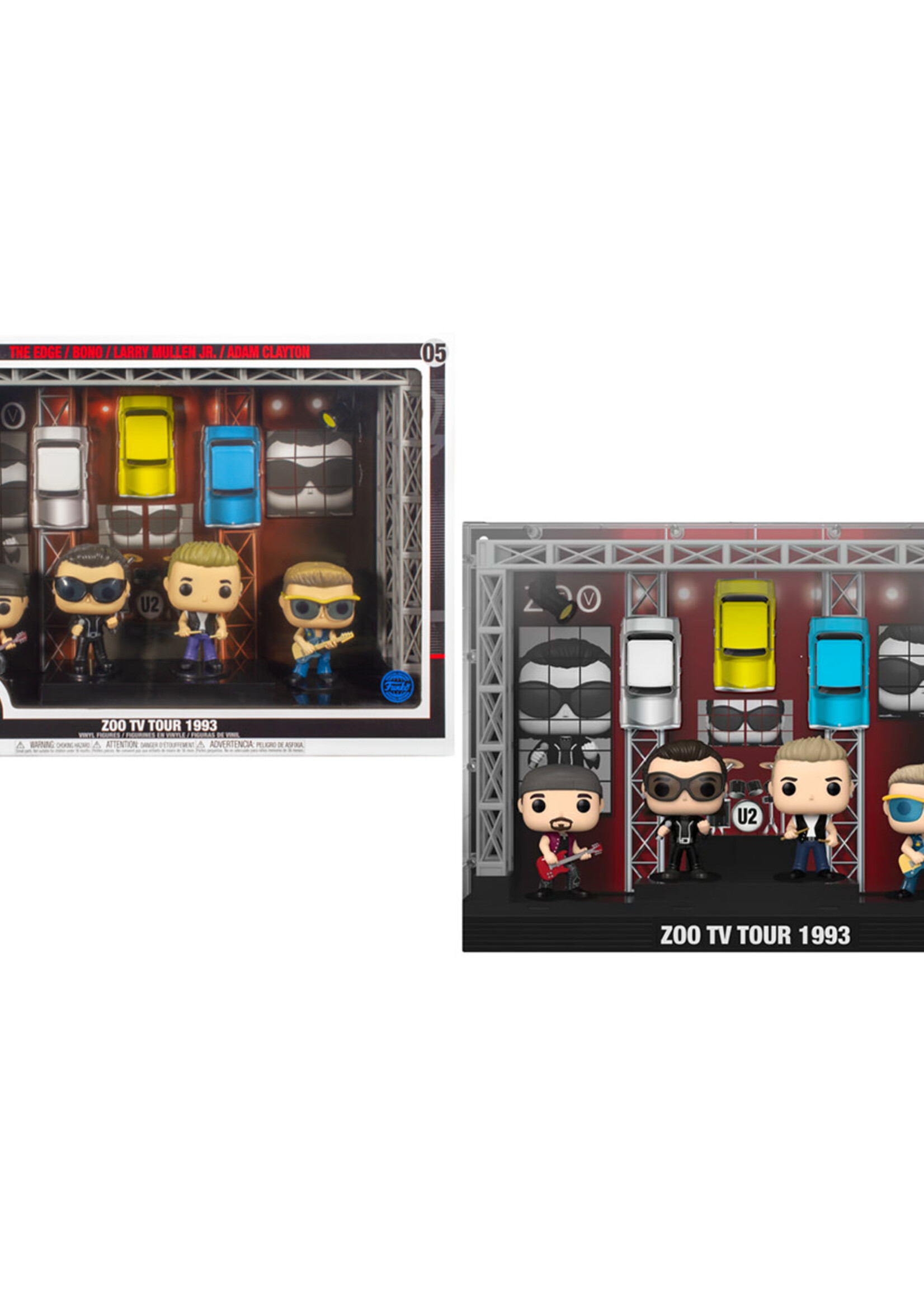 U2 Funko Pop Moments Deluxe N° 05 Zoo TV Tour 1993
