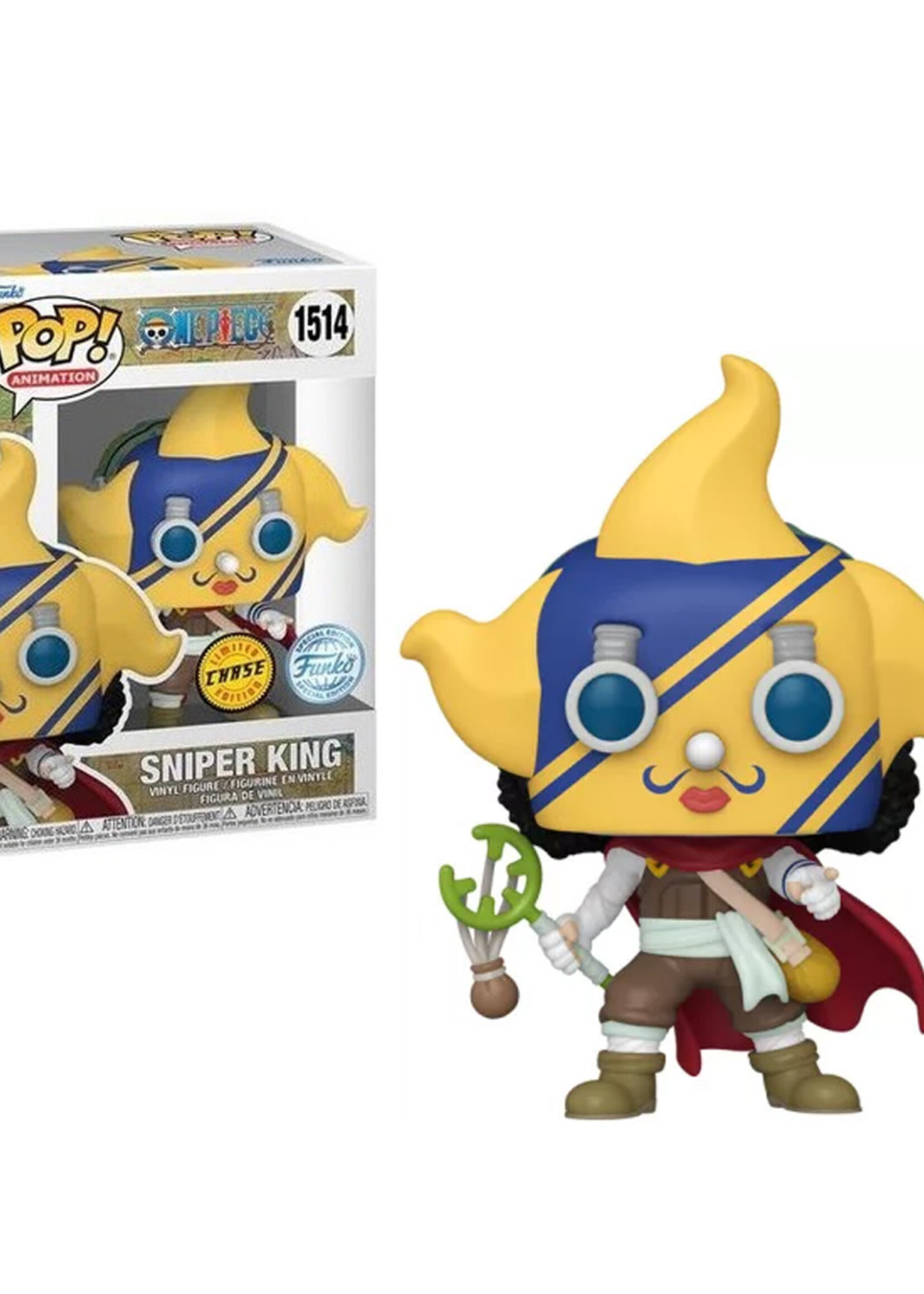 One Piece Funko Pop N° 1514 Sniper King Chase