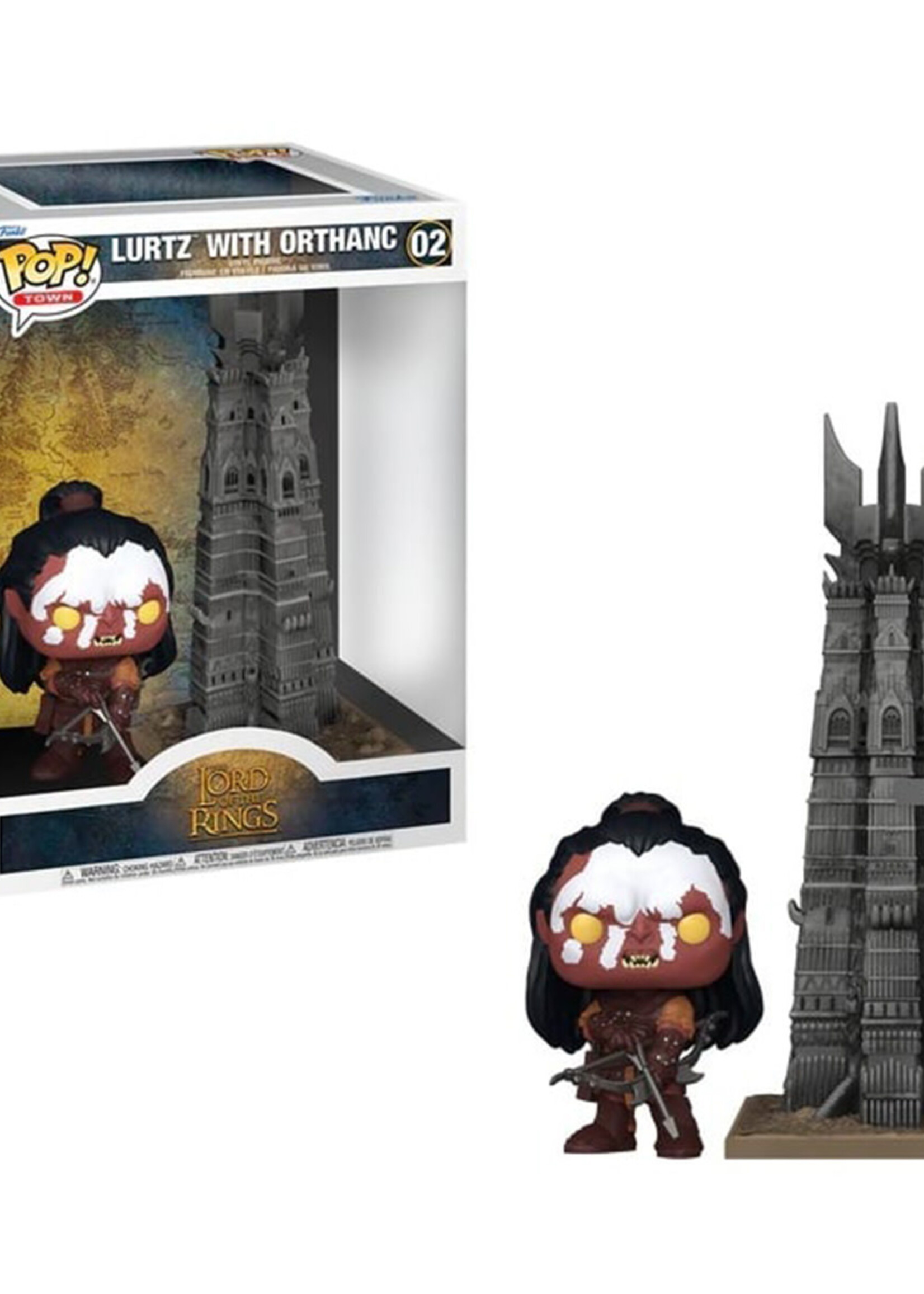 Lord Of The Rings Funko Pop N° 02 Lurtz With Orthanc