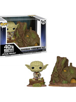 Star Wars Funko Pop Town N° 11  Dagobah Yoda With Hut