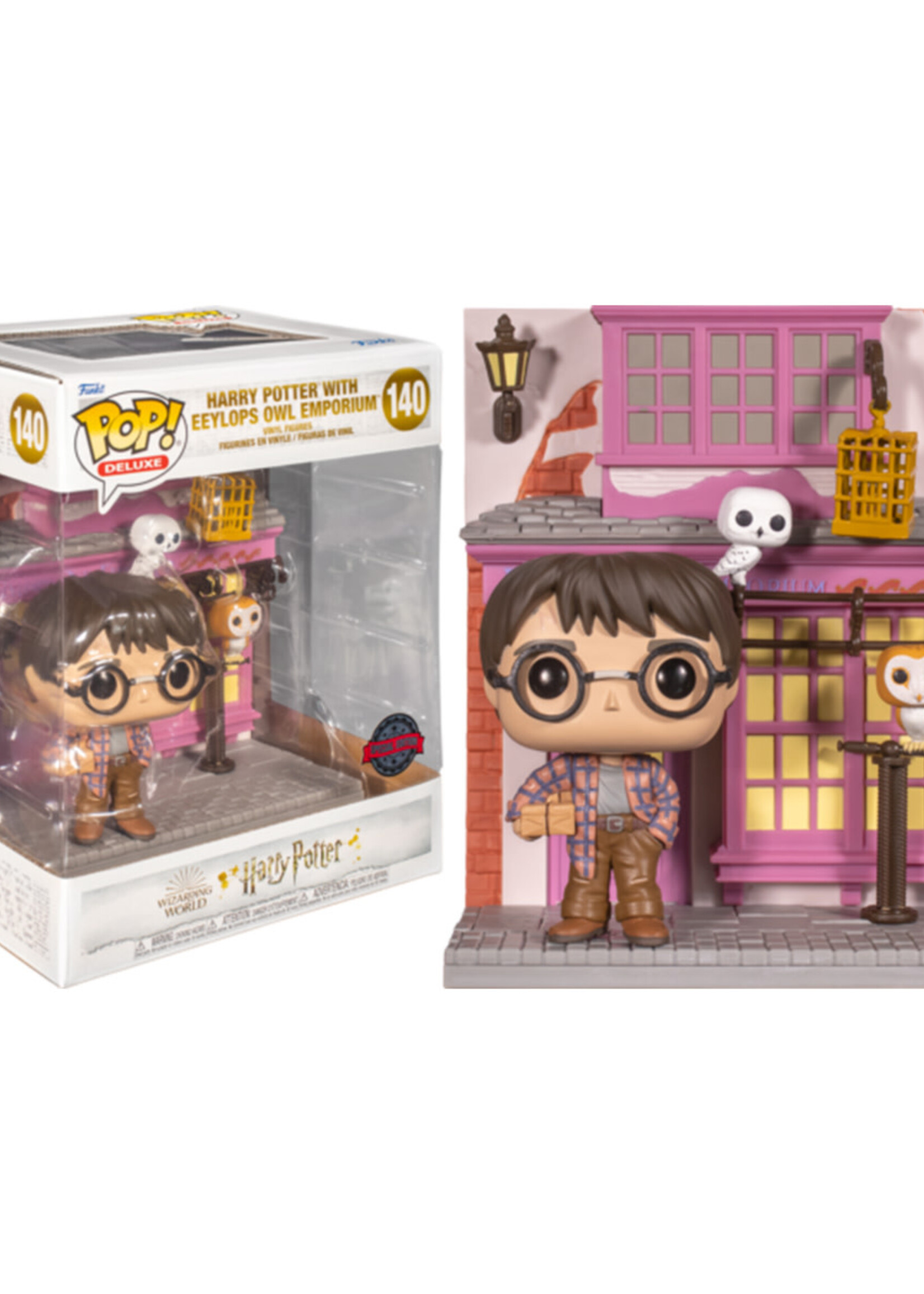 Harry Potter Funko Pop Deluxe N° 140 Eeylops Owl Emporium