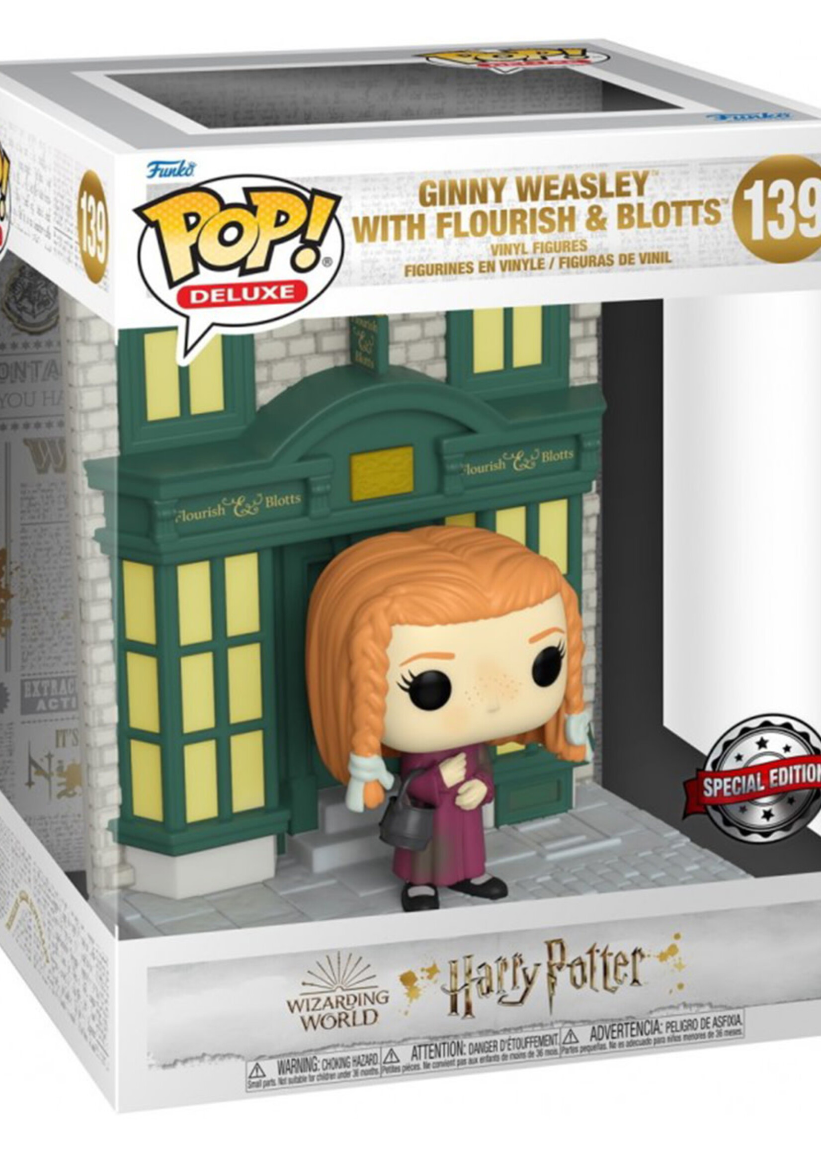 Harry Potter Funko Pop N°139 ginny Flourish & Blotts