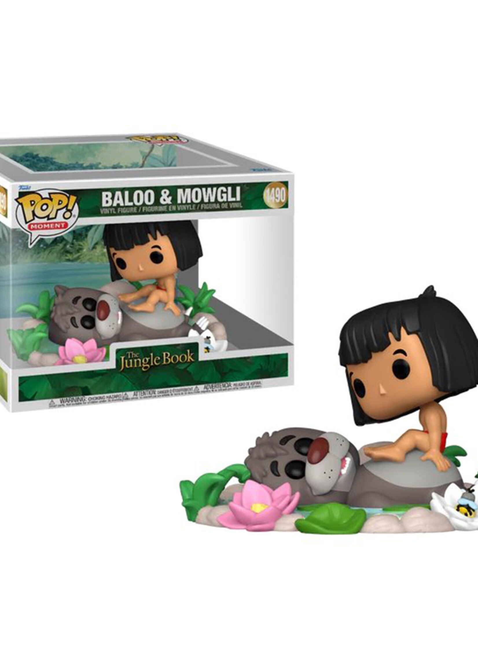 Jungle Book Funko Pop N° 1490 Baloo & Mowgli