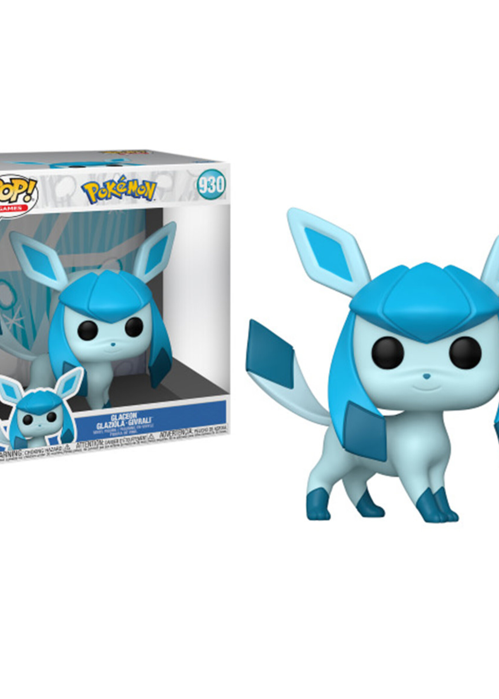 Pokemon Funko Pop Jumbo N° 930  Glaceon