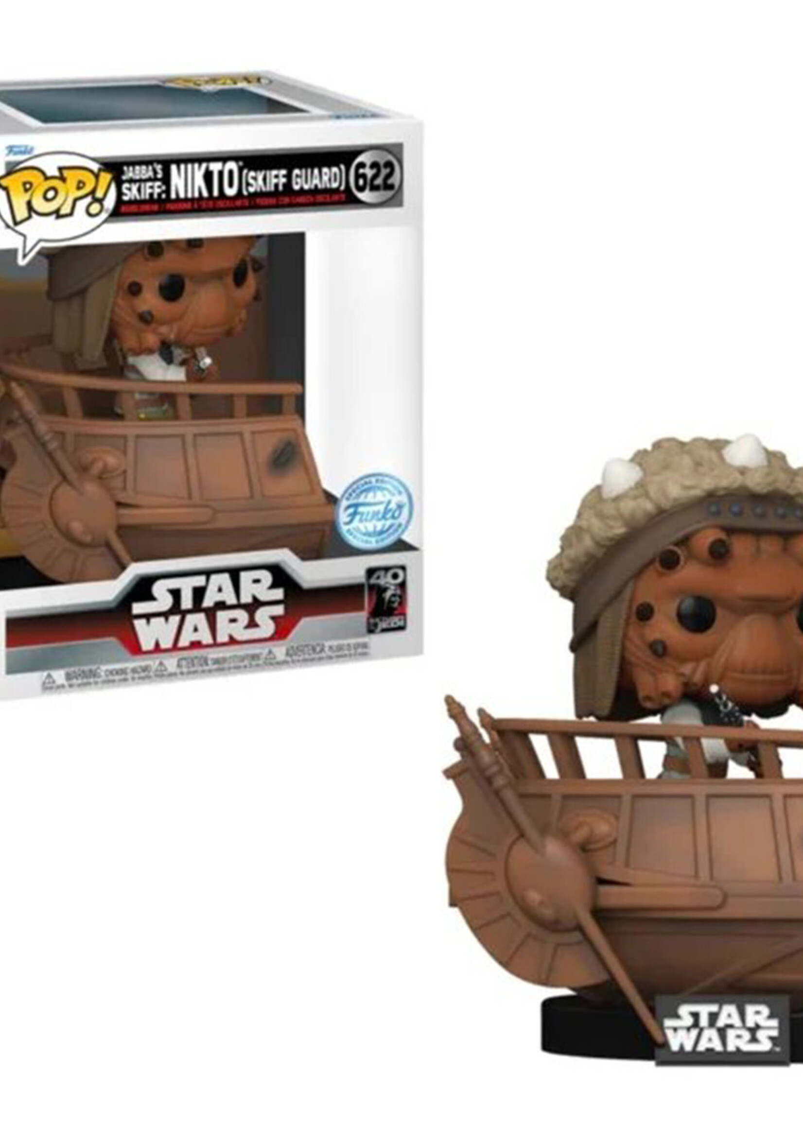 Star Wars Funko Pop N° 622 Jabba's Skiff Nikto
