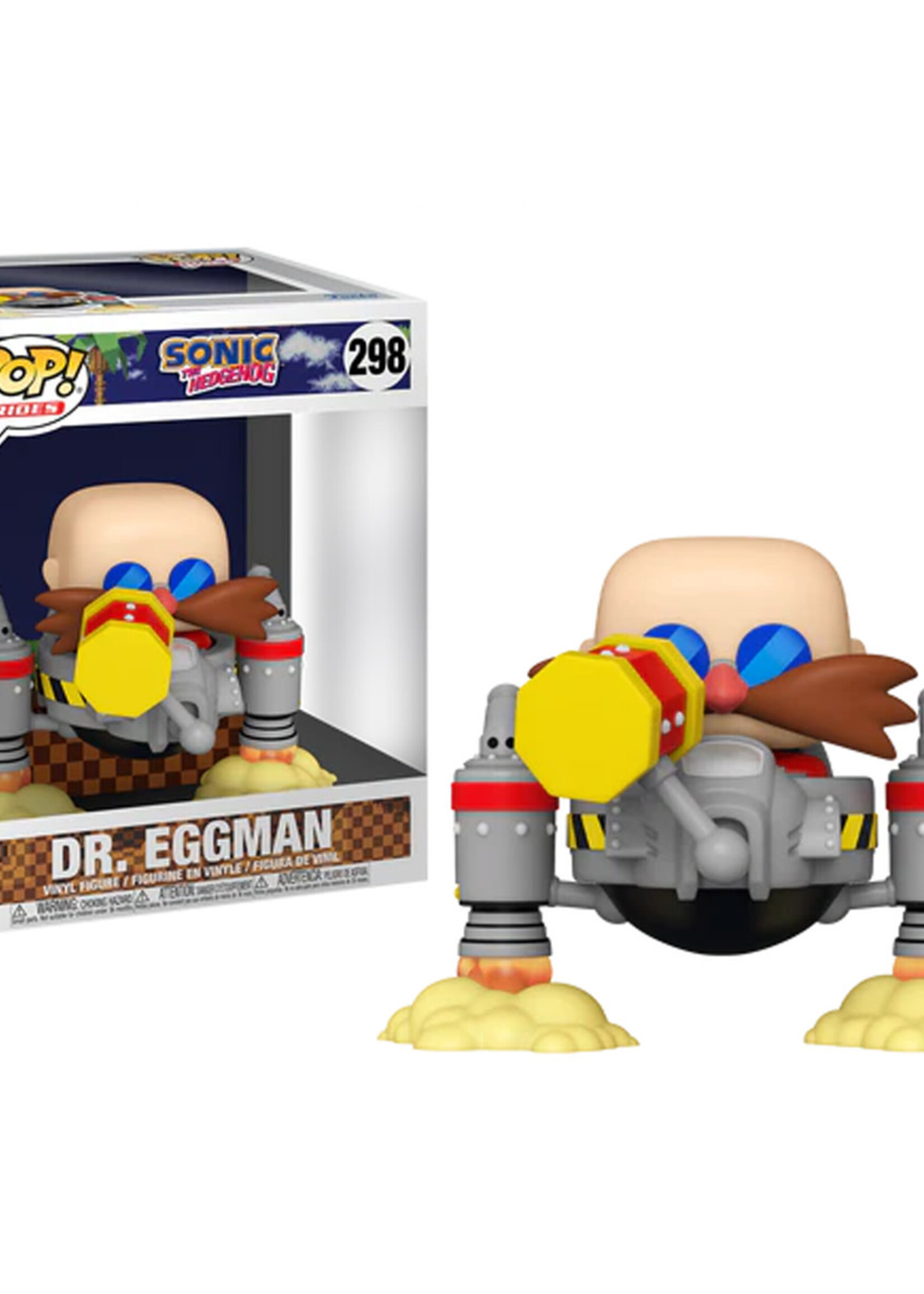 Sonic The Hedgehog Funko Pop Ride Deluxe N° 298 Dr. Eggm