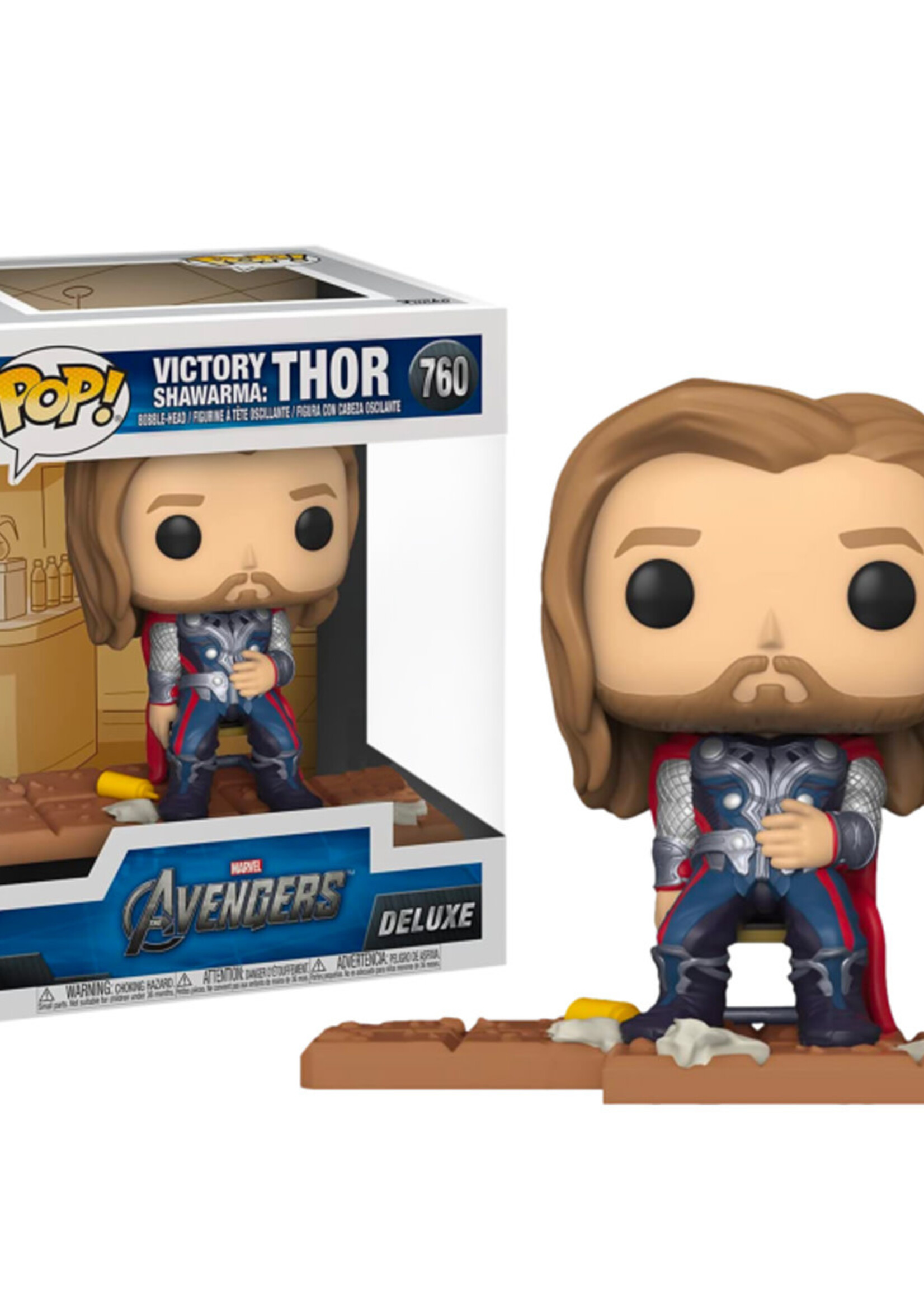 Marvel Funko Pop Deluxe N° 760  Thor with Shawarma