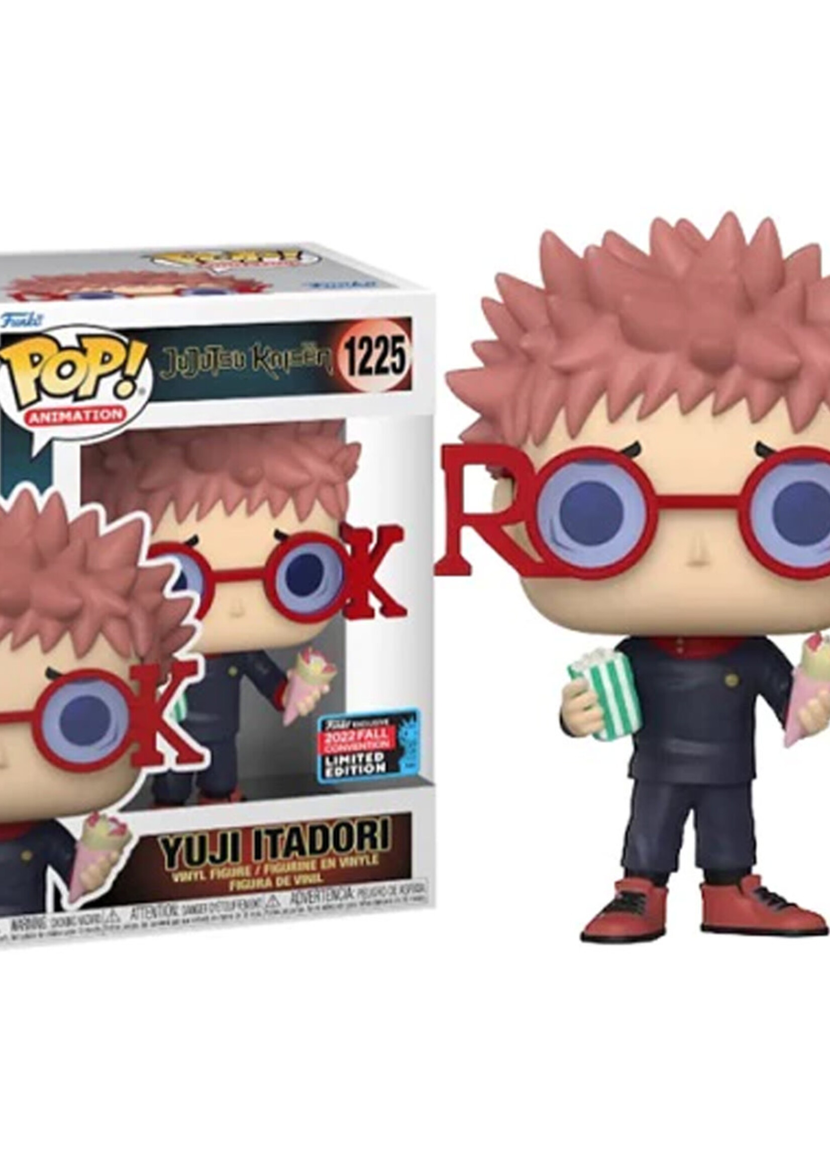 Jujutsu Kaisen Funko Pop N° 1225 Yuji Itadori L.E.