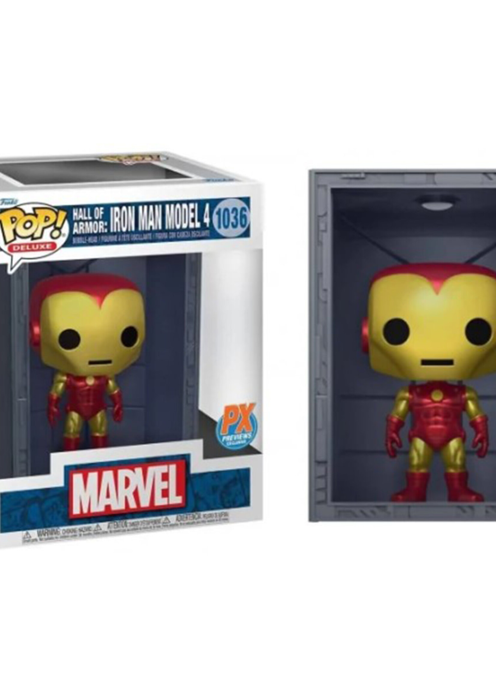 Marvel Funko Pop Deluxe N° 1036 Iron Man Model 4