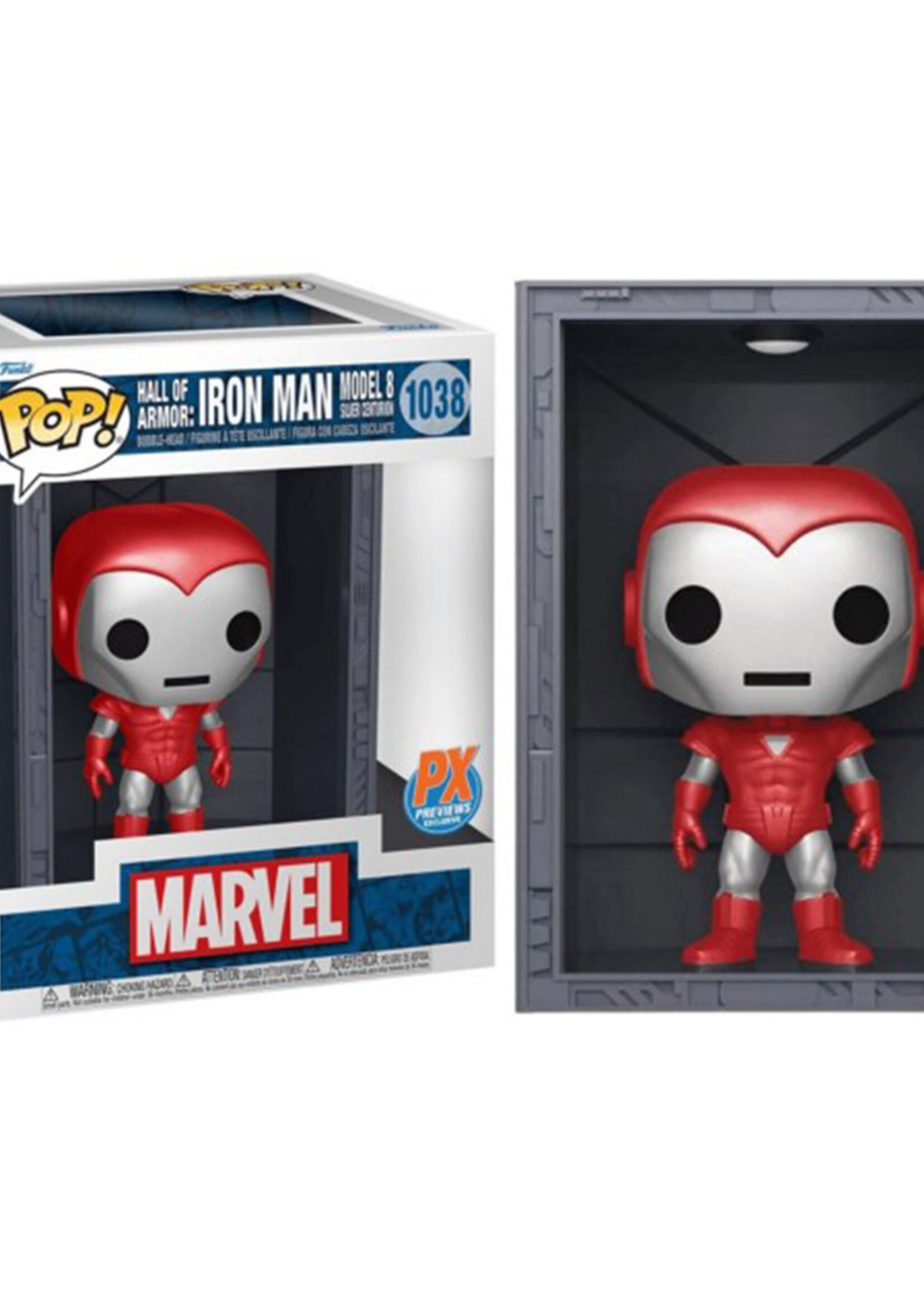Marvel Funko Pop Deluxe N° 1038 Iron Man Model 8