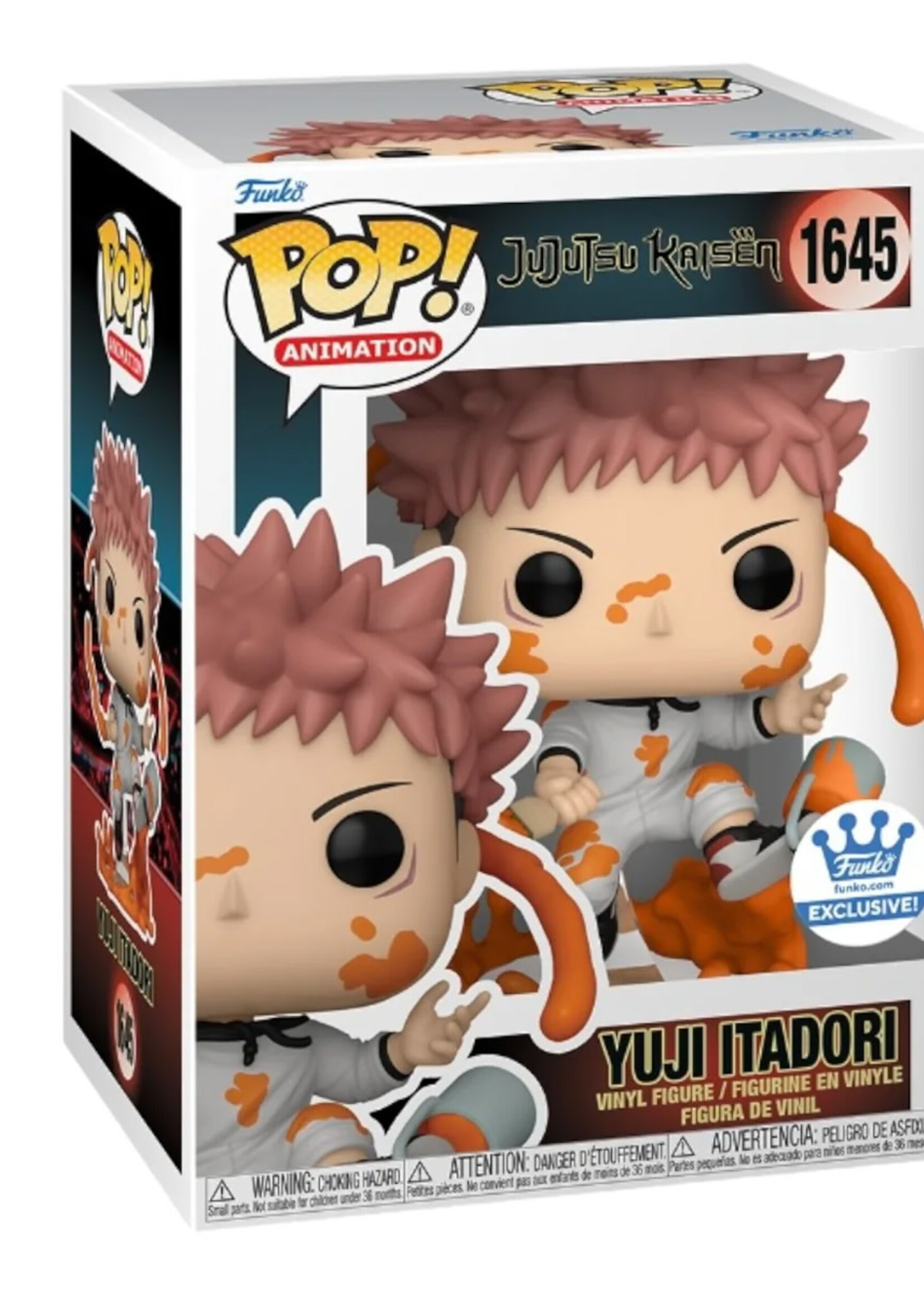 Jujutsu Kaisen Funko Pop N° 1645 Yuji Itadori Funko