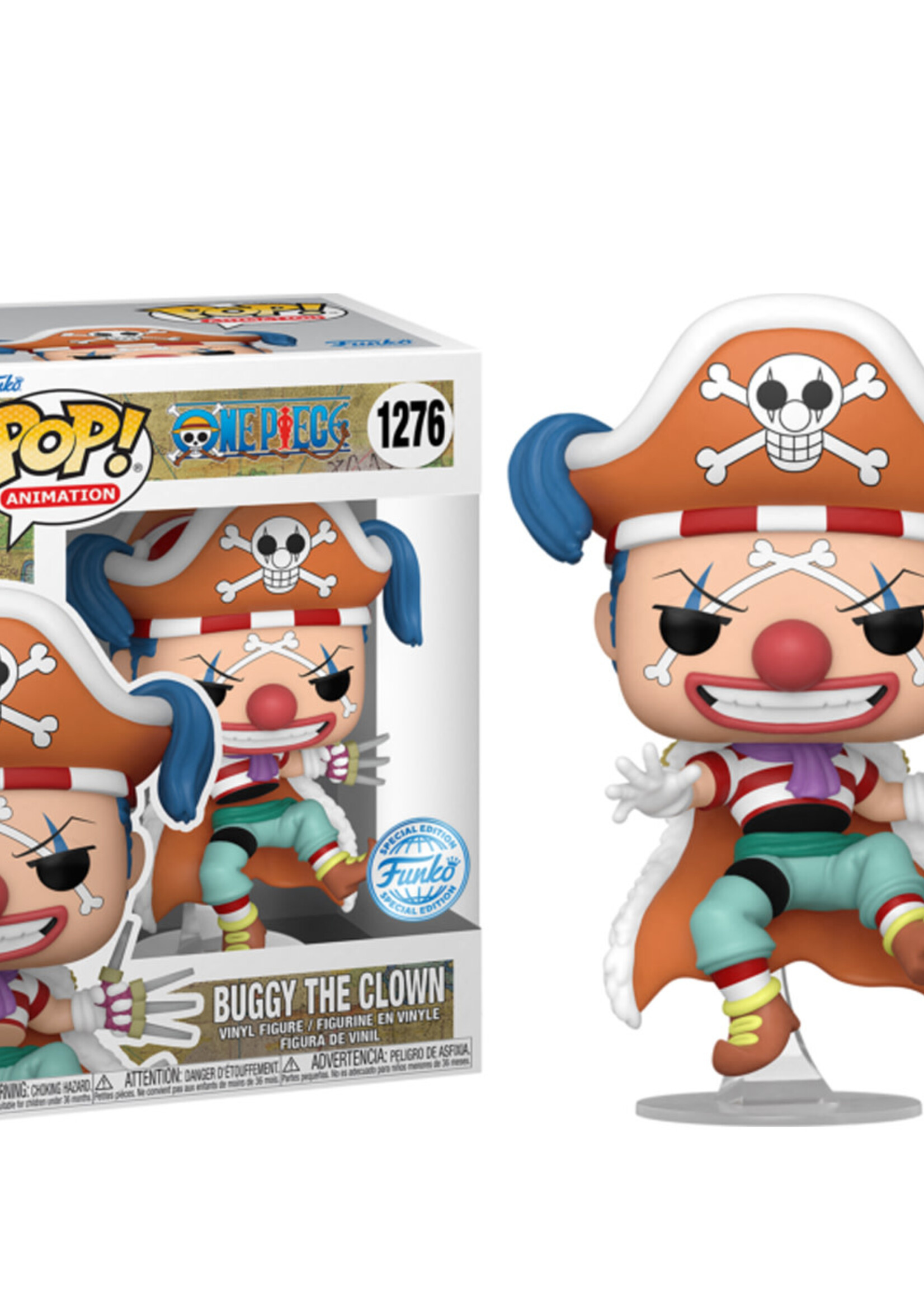 One Piece Funko Pop N° 1276 Buggy The Clown