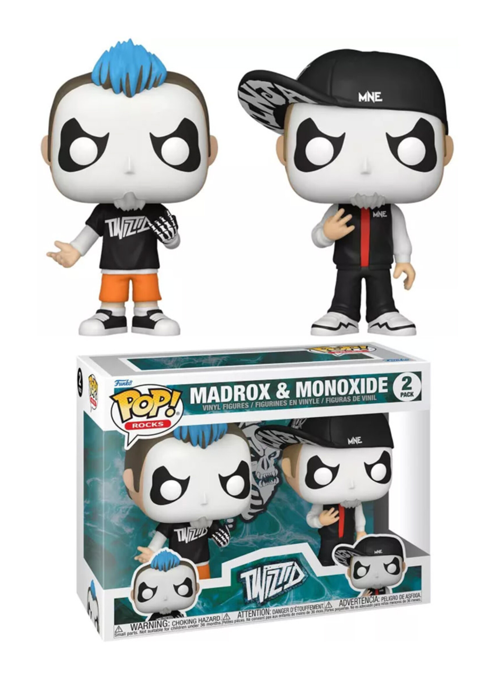 Rocks Funko Pop 2 Pack Madrox & Monoxide Twiztid