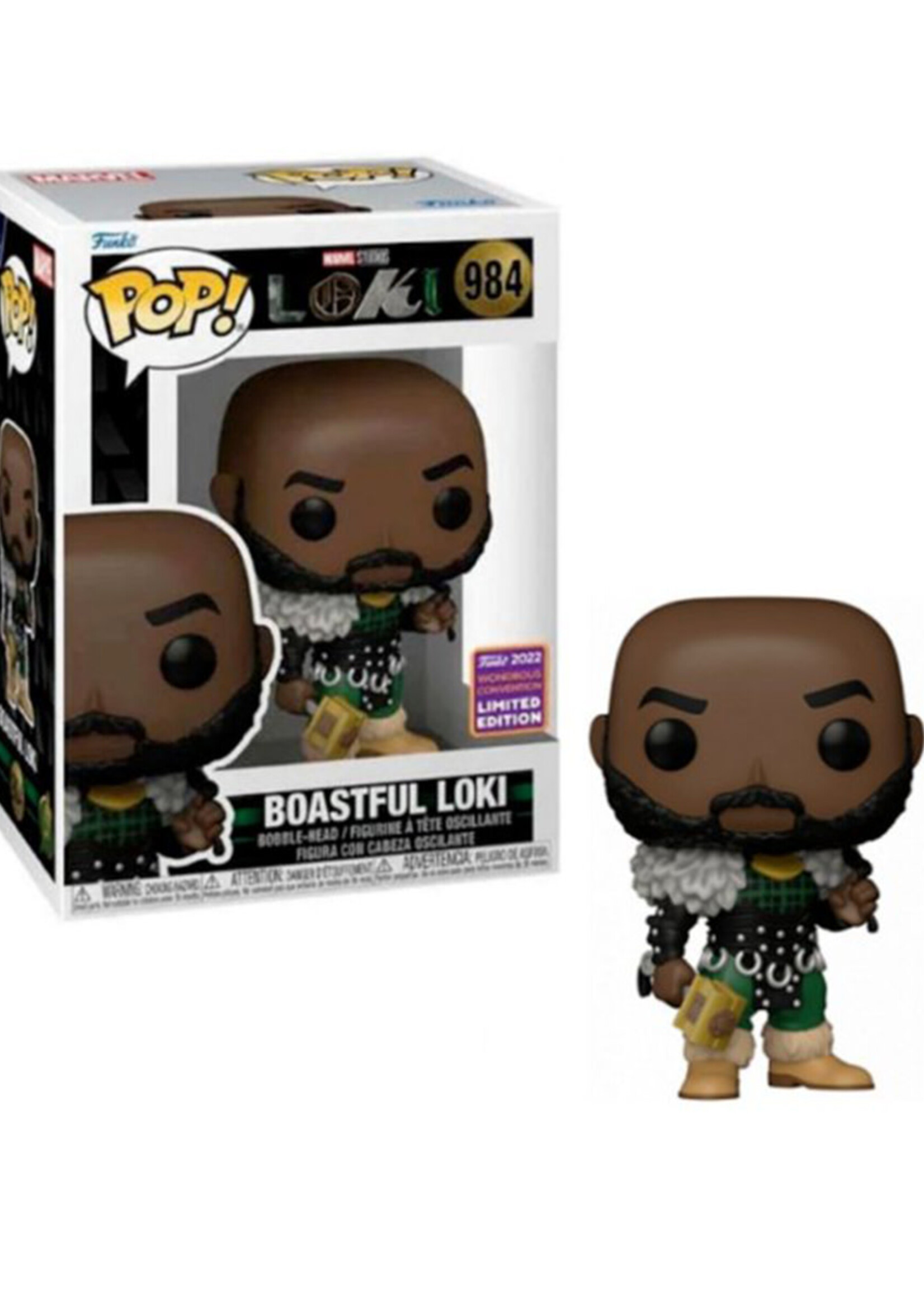 Marvel Loki Funko Pop N° 984 Boastful Loki
