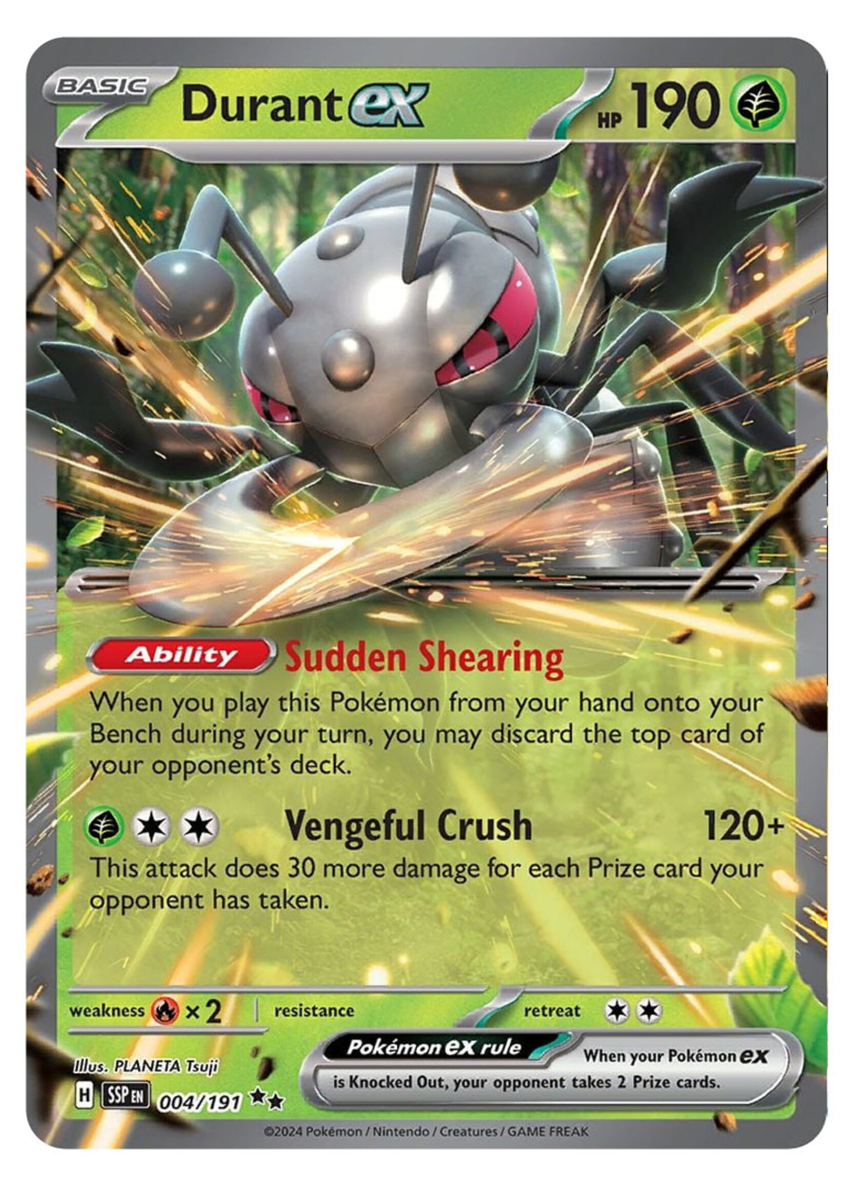 Durant Ex 4 (SSP): near mint