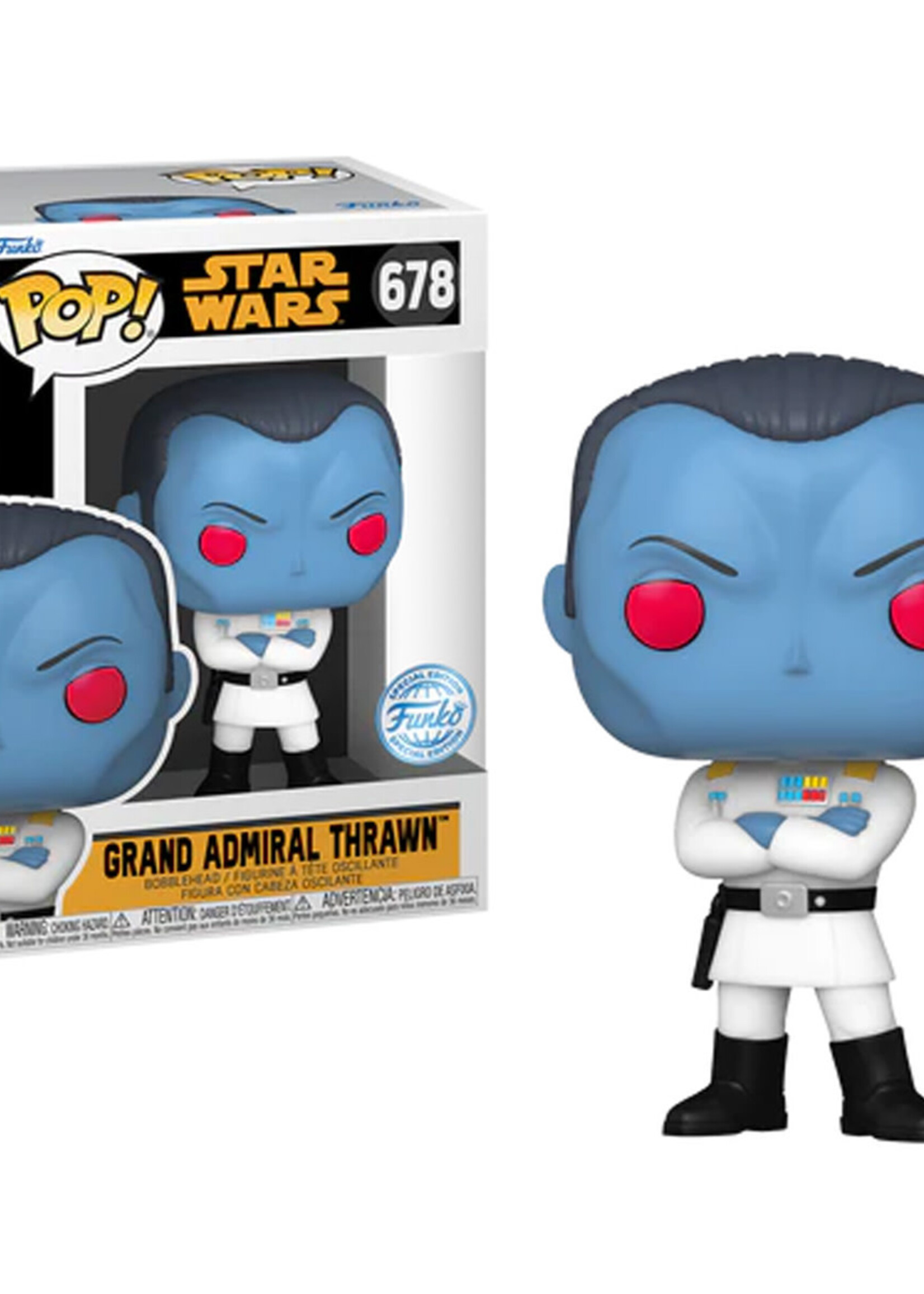 Star Wars Rebels Funko Pop N° 678 Grand Admiral Thrawn