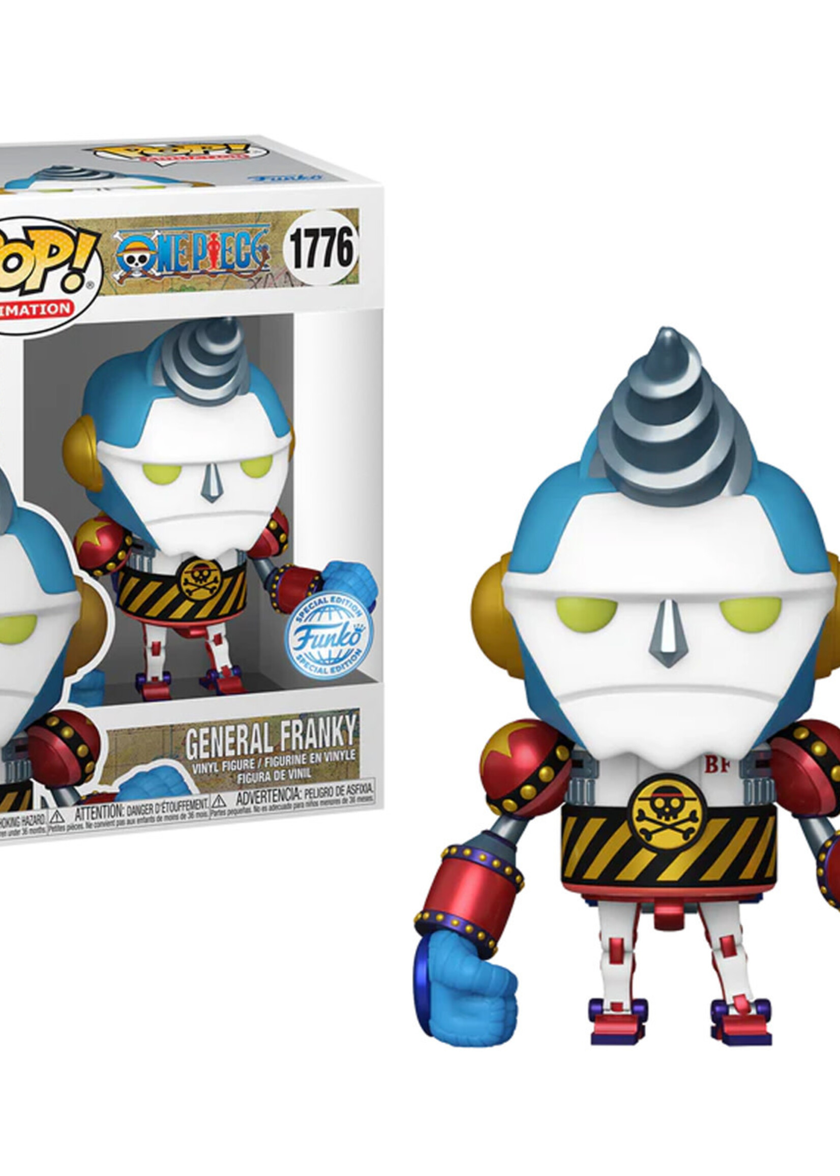 One Piece Funko Pop N° 1776 General Franky Special Edit
