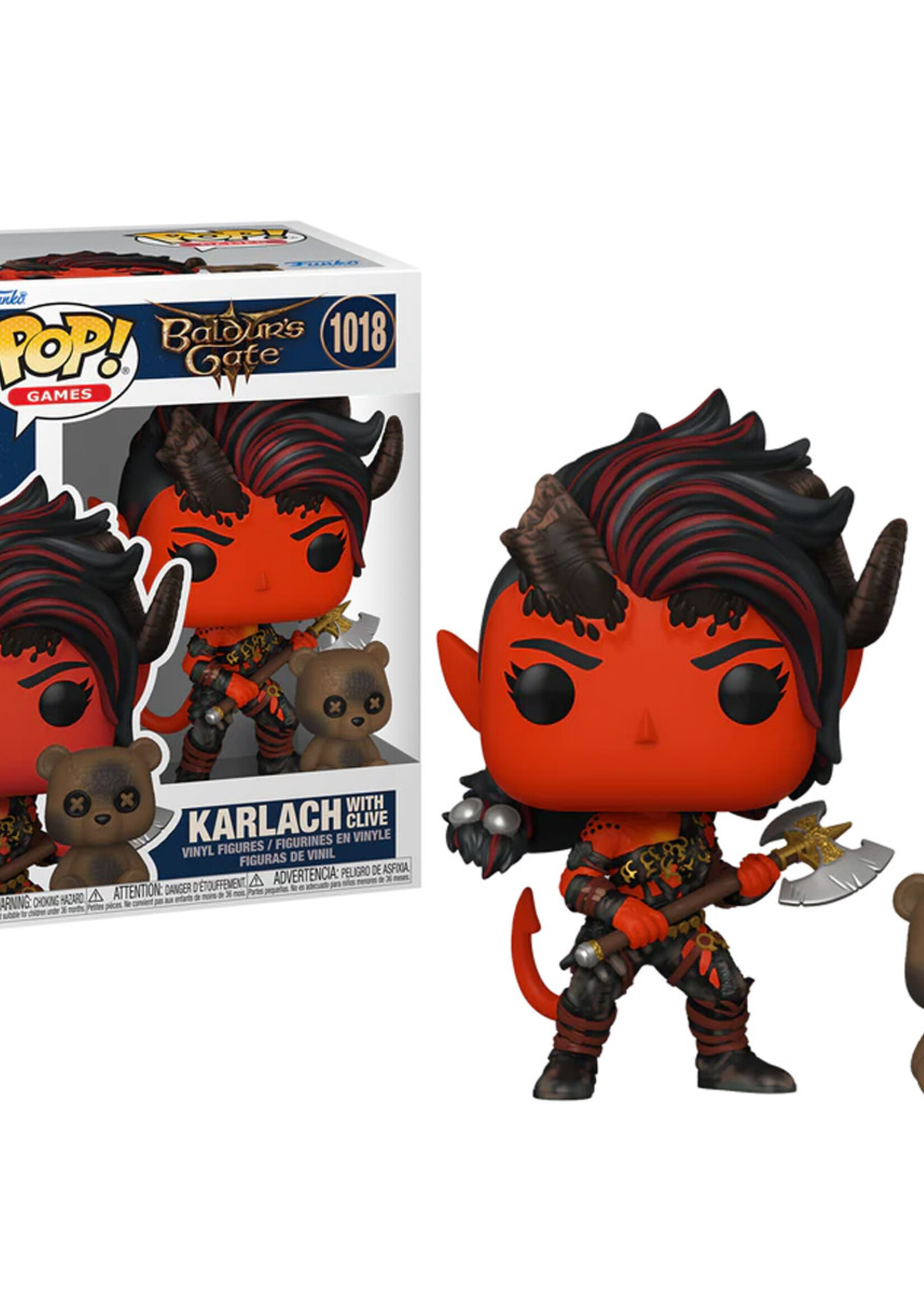 Baldur's Gate III Funko Pop N° 1018 Karlach & Clive