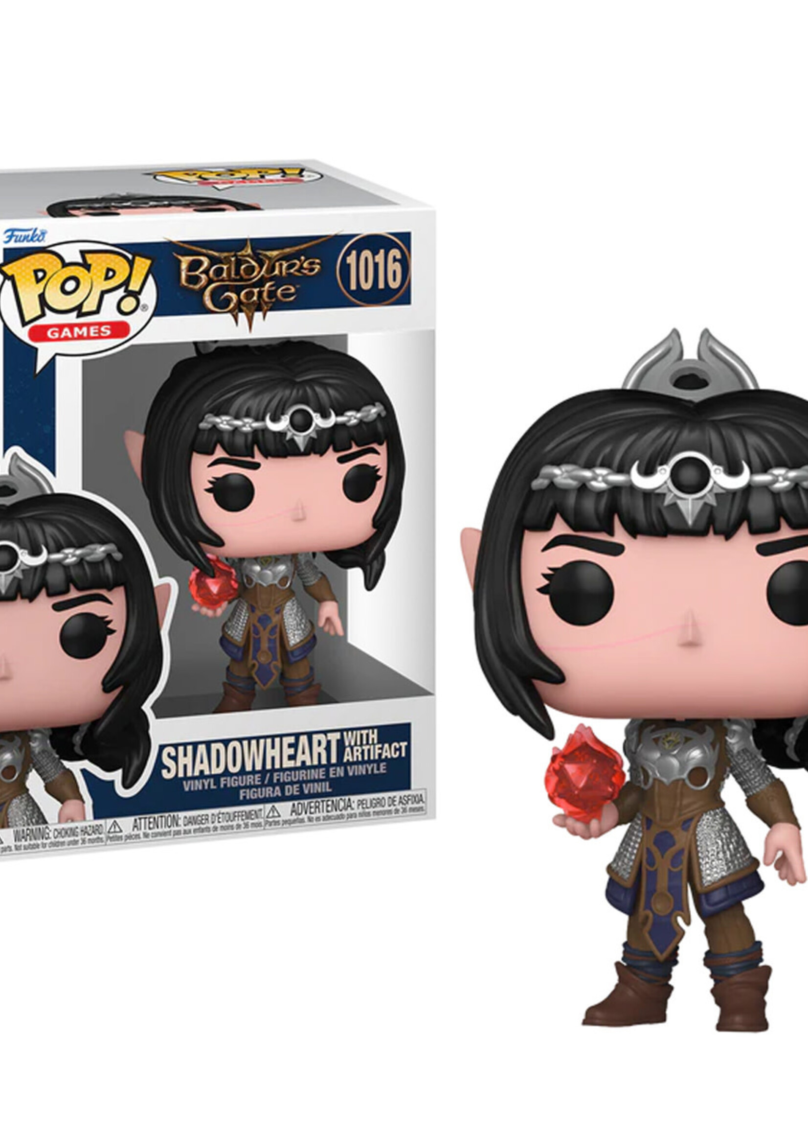 Baldur's Gate III Funko Pop N° 1016 Shadowheart with Artifact