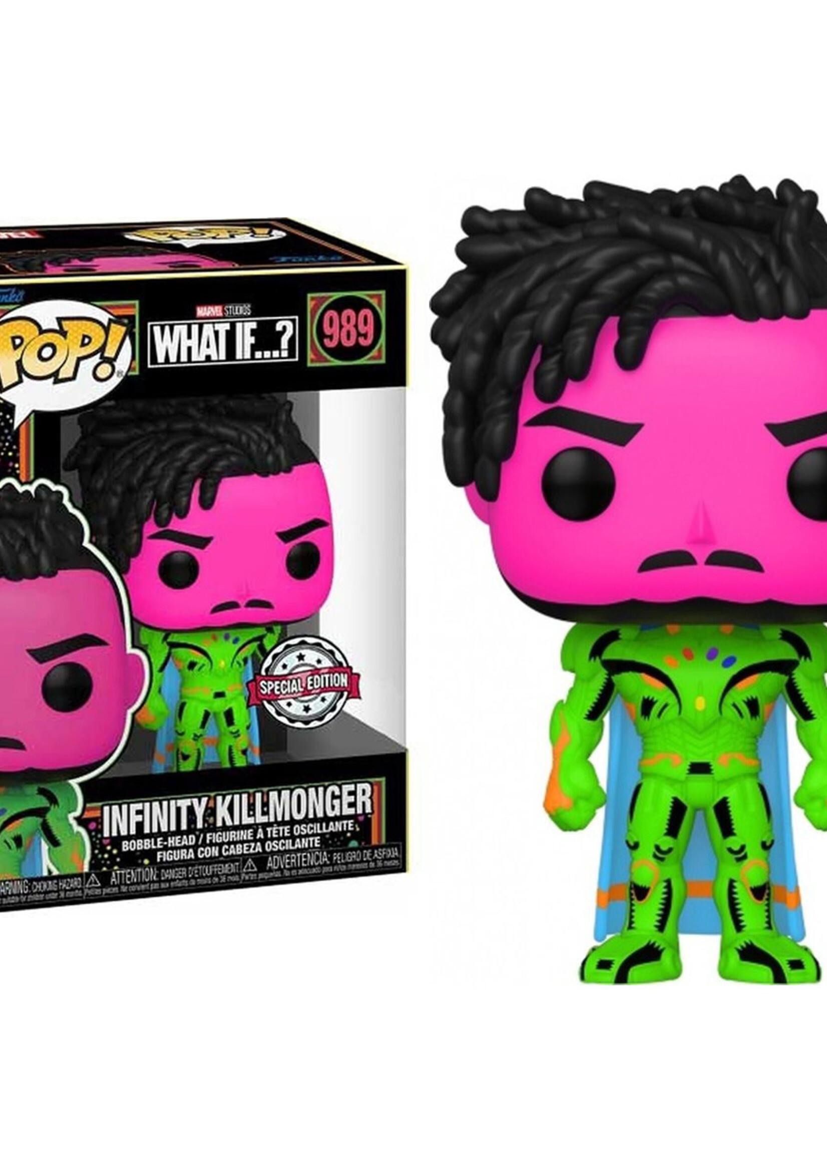 Marvel What If Funko Pop N° 989 Infinity Killmonger