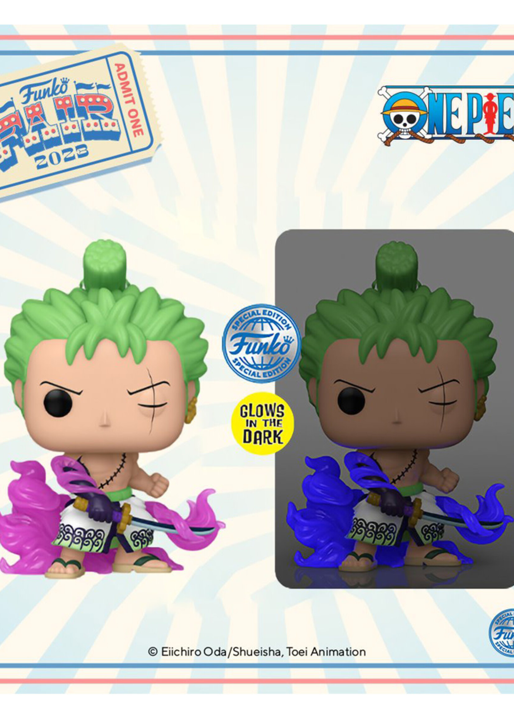 One Piece Funko Pop N° 1288 Zoro With Enma