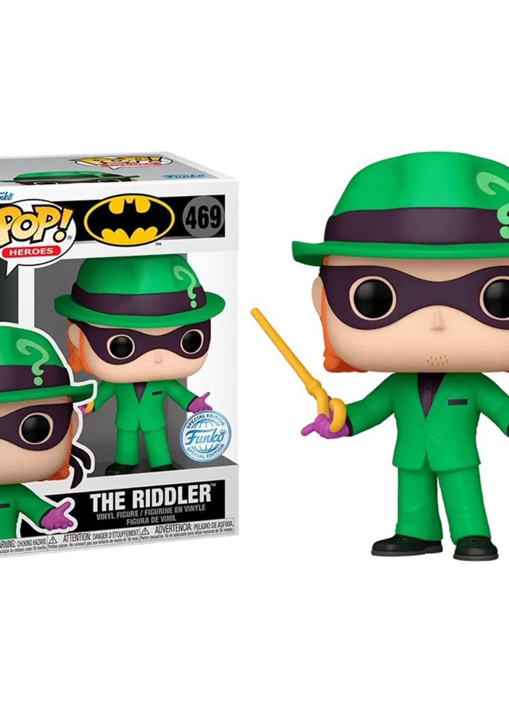 DC Comics Funko Pop N° 469 The Riddler