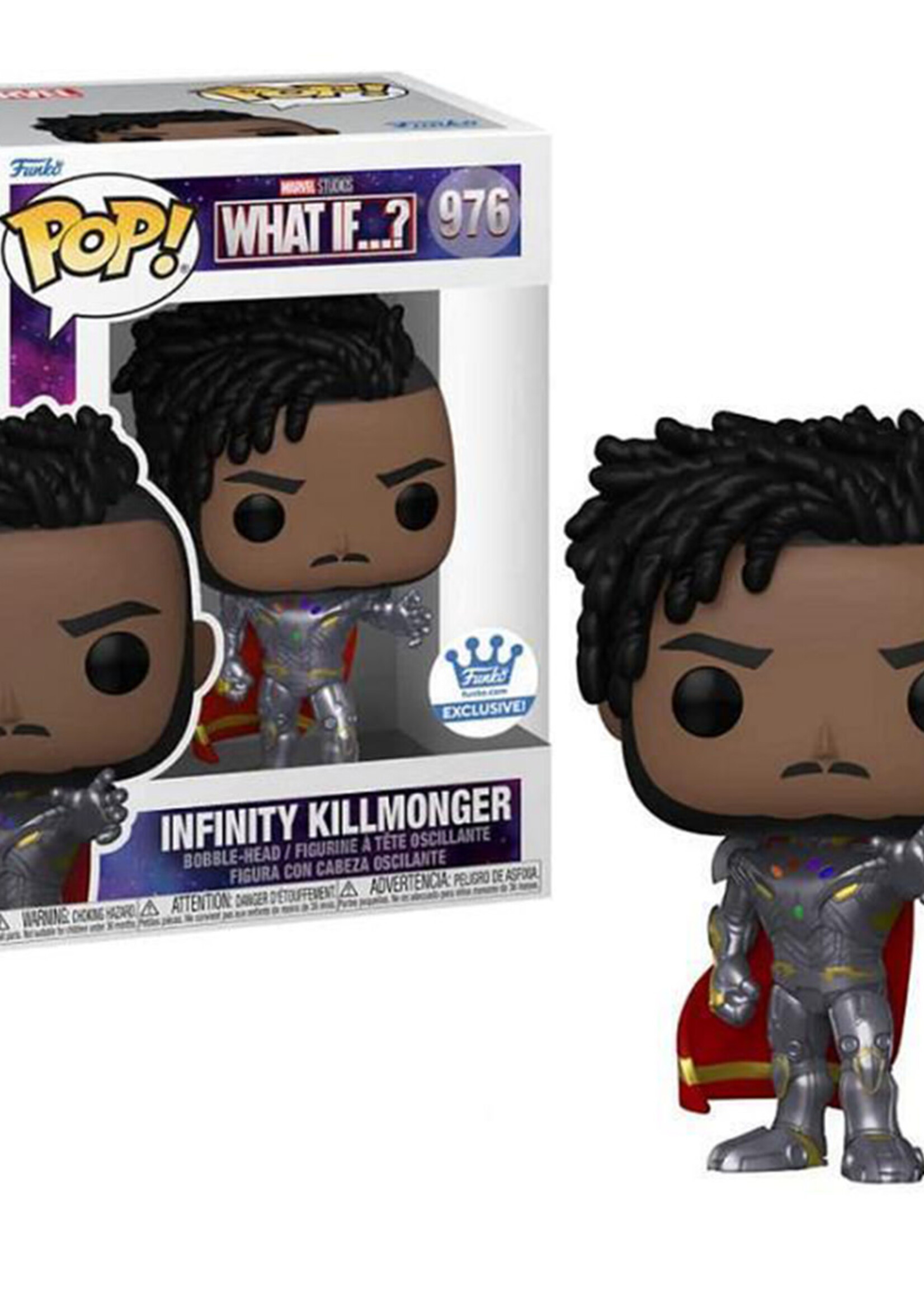 Marvel What If  Funko Pop N° 976 Infinity Killmonger