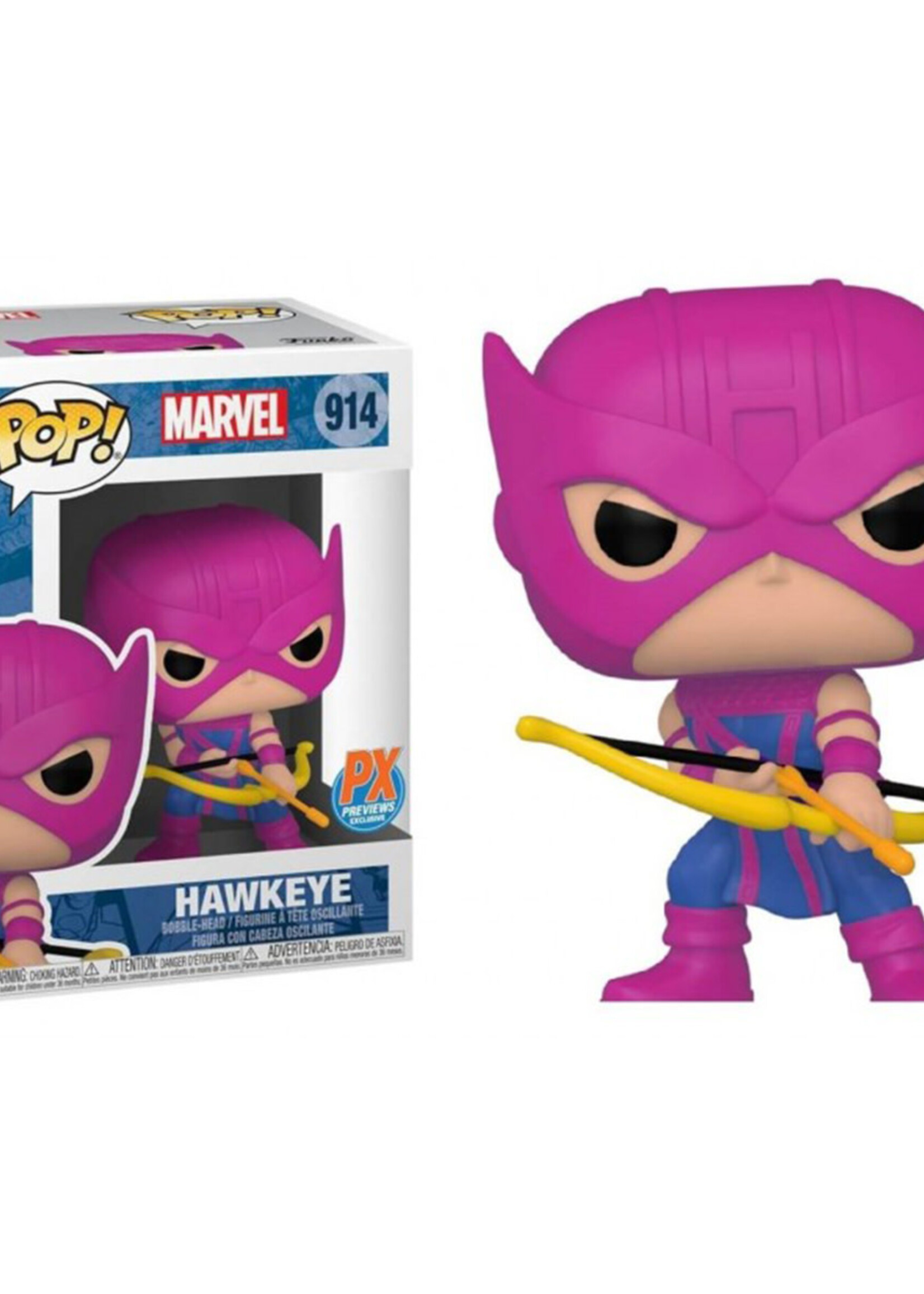 Marvel Funko Pop N° 914 Hawkeye PX Exclusive