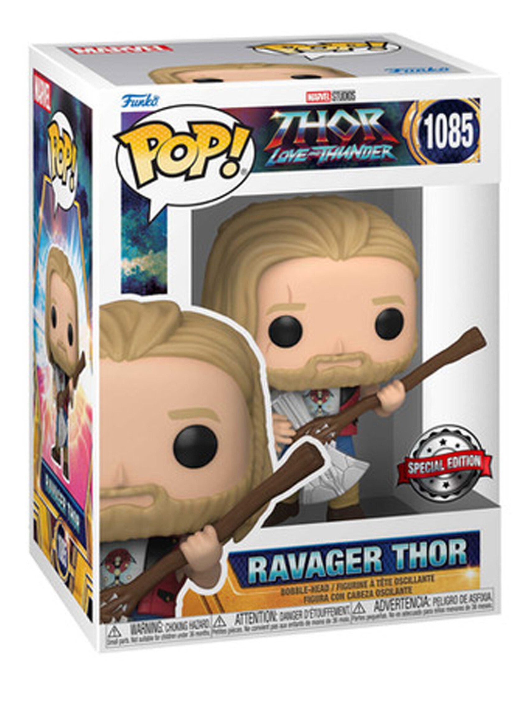 Thor Love And Thunder Funko Pop N° 1085 Ravager Thor S.