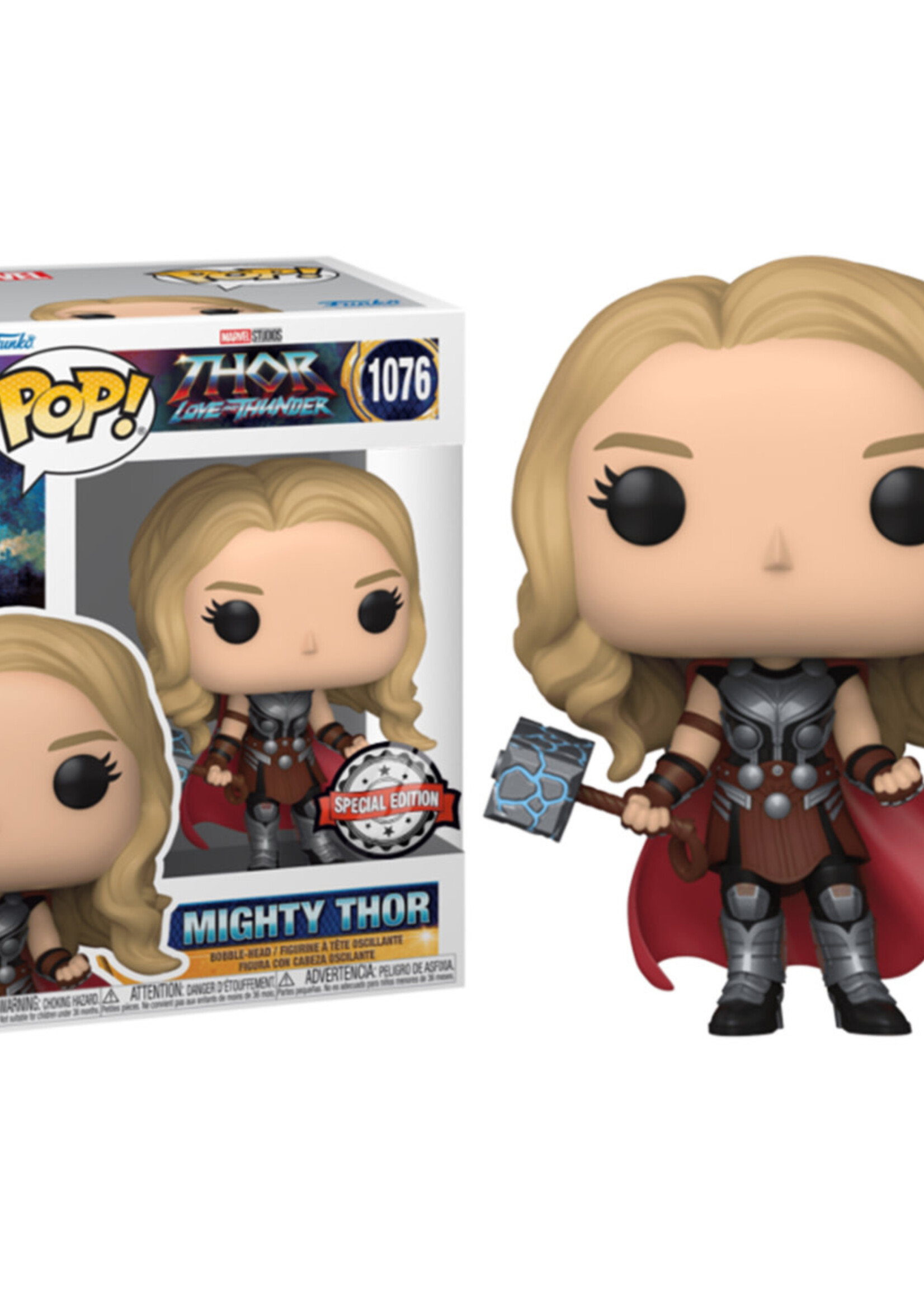 Marvel Funko Pop N° 1076 Thor Love & Thunder Mighty Thor