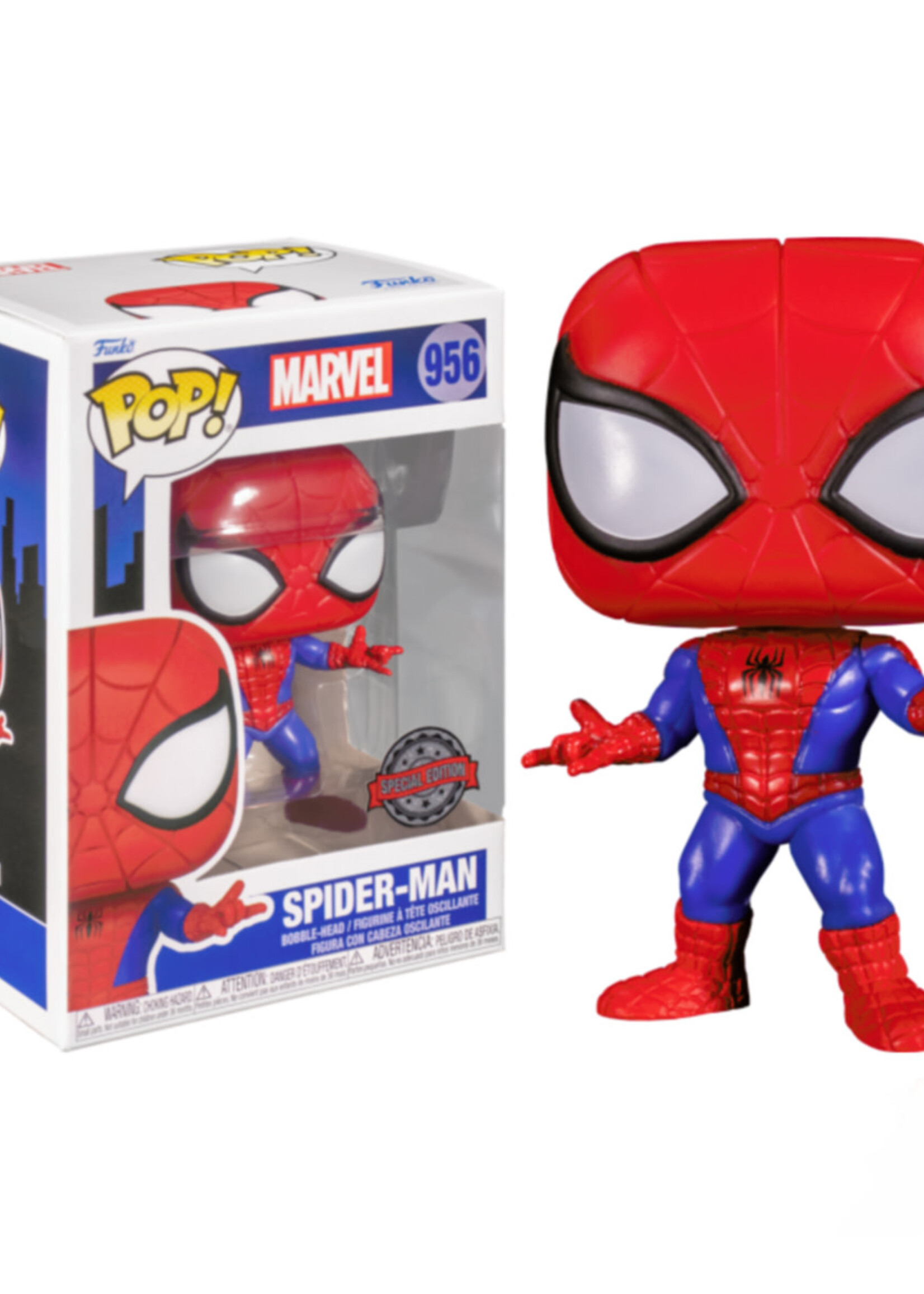 Spider-Man Funko Pop N° 956 Spider-Man Special Edition