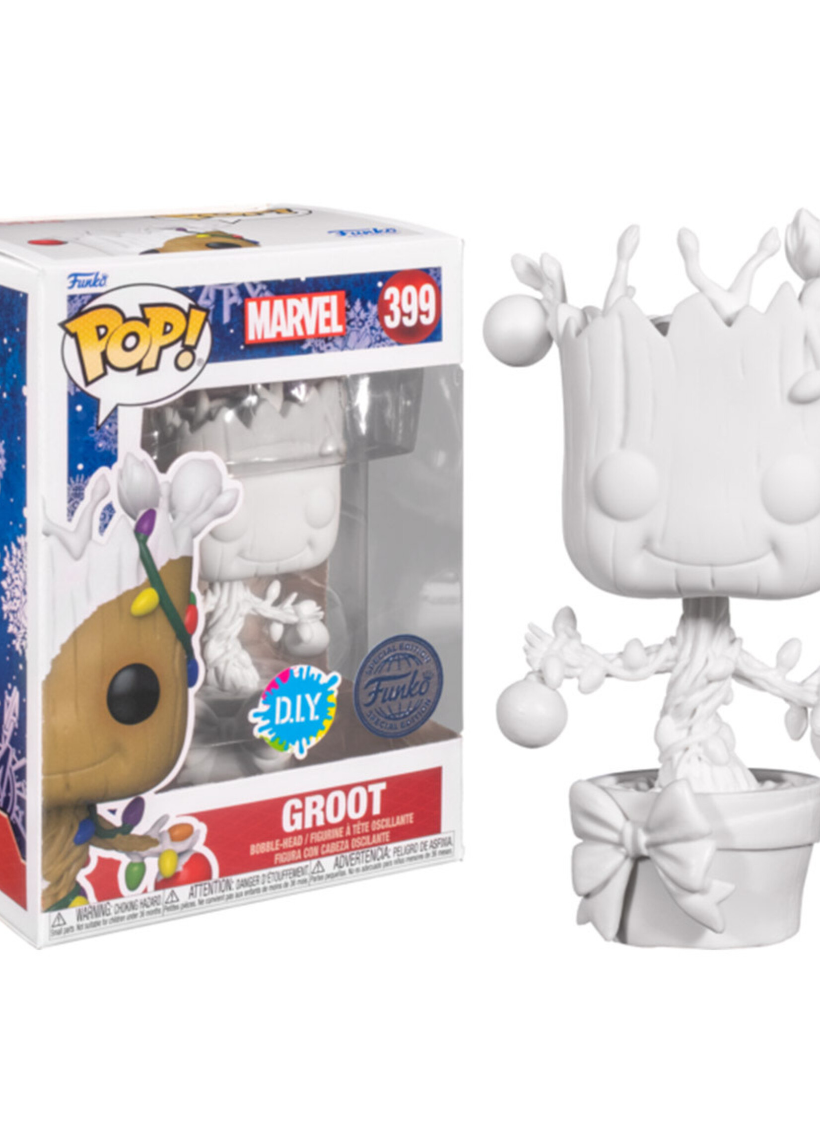 Marvel Funko Pop N° 399 Holiday Groot Diy