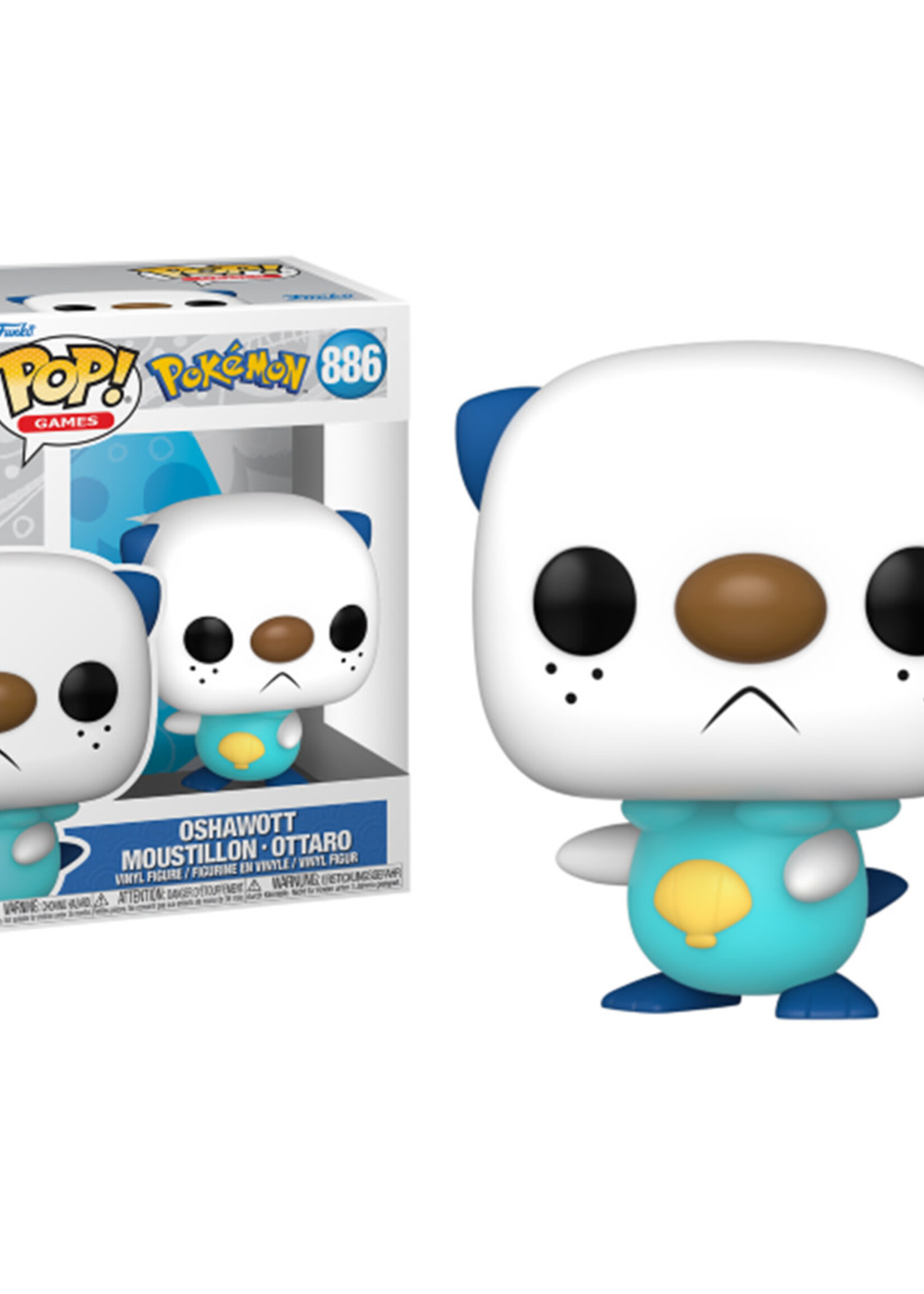 Pokemon Funko Pop N° 886 Oshawott