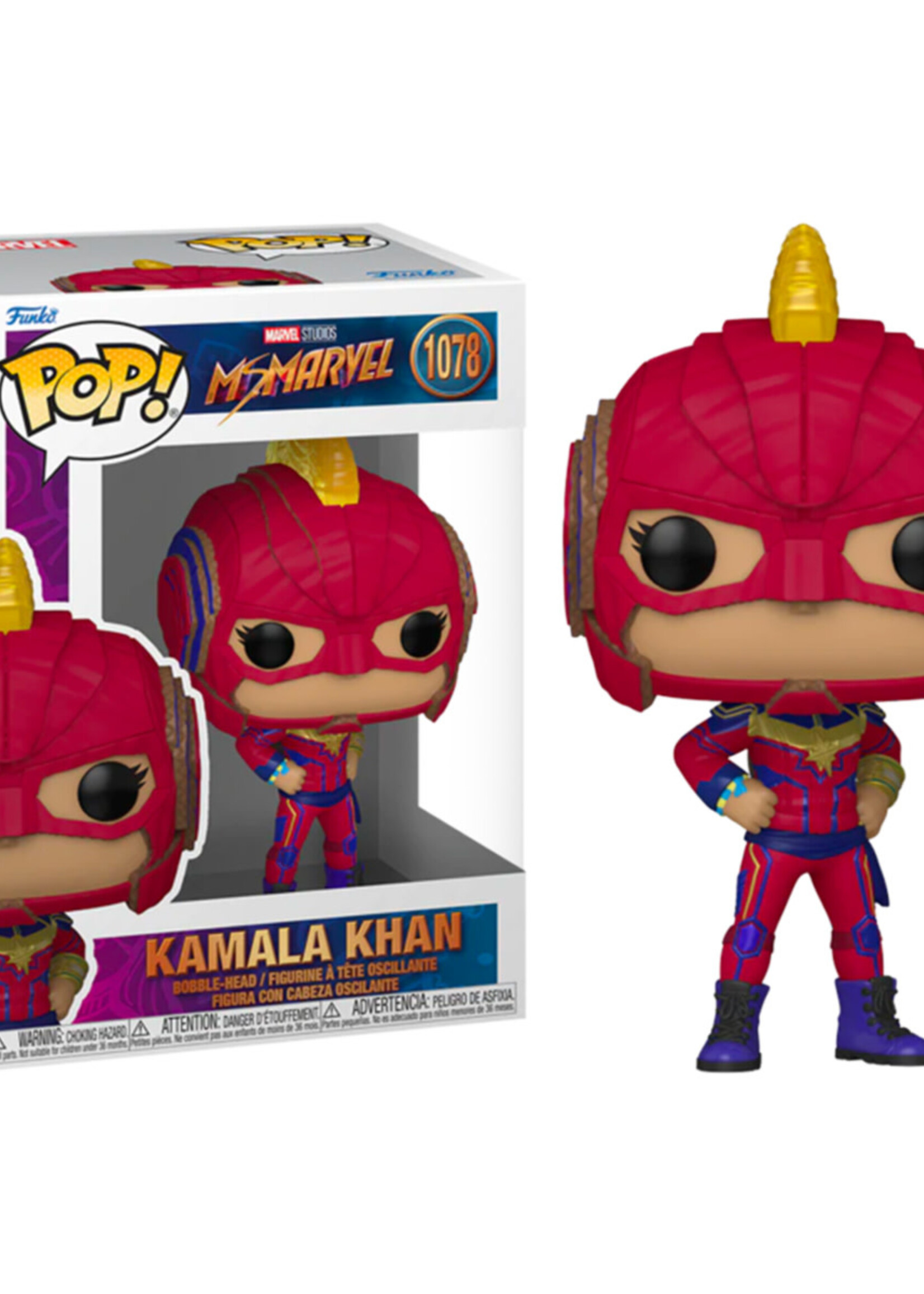 Marvel Funko Pop N° 1078 Miss Marvel Kamala Khan